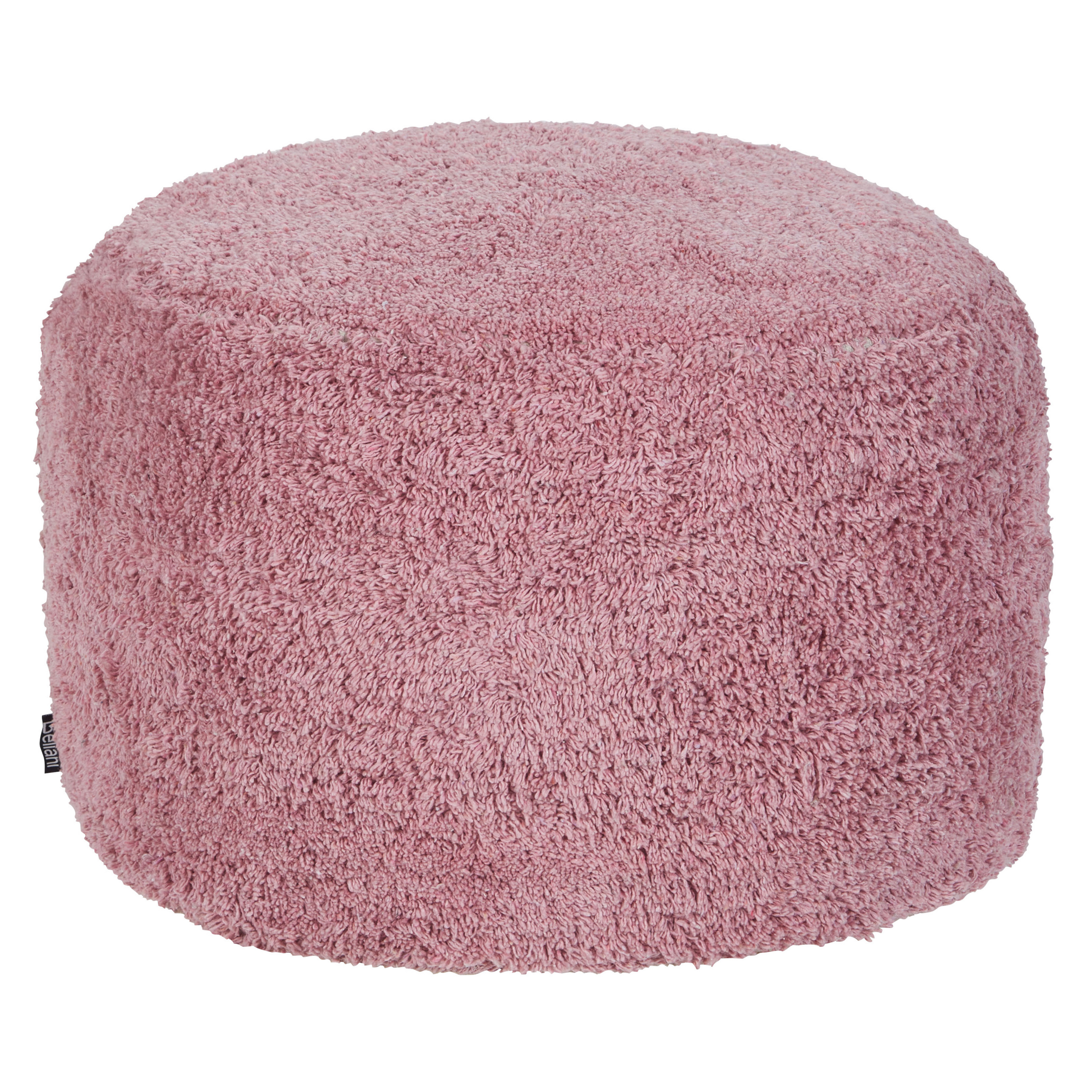Poef katoen roze ⌀ 50 cm KANDHKOT