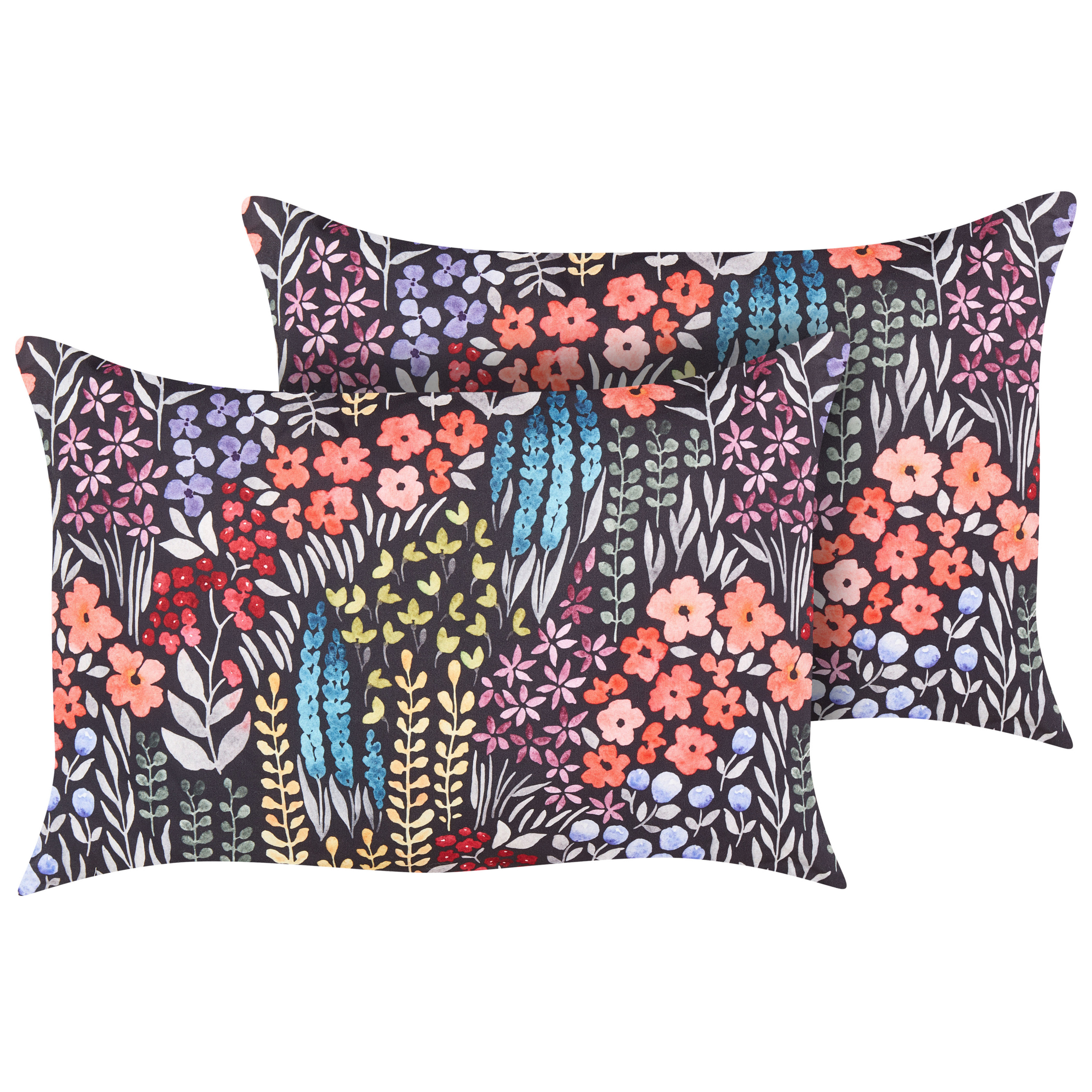 Set van 2 kussens Multicolor CASTELARO 40 x 60 cm