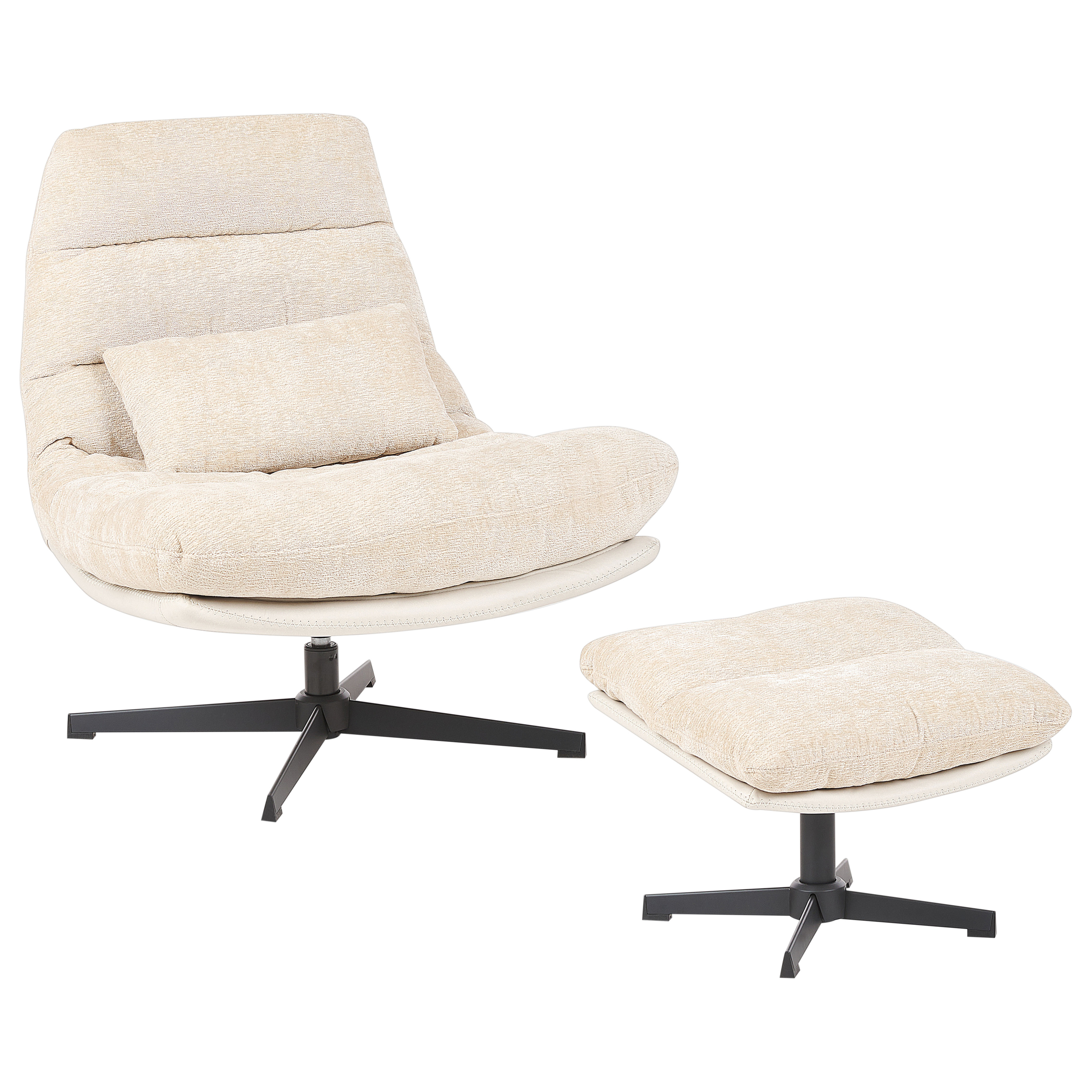 Fauteuil Lichtbeige TOVIK