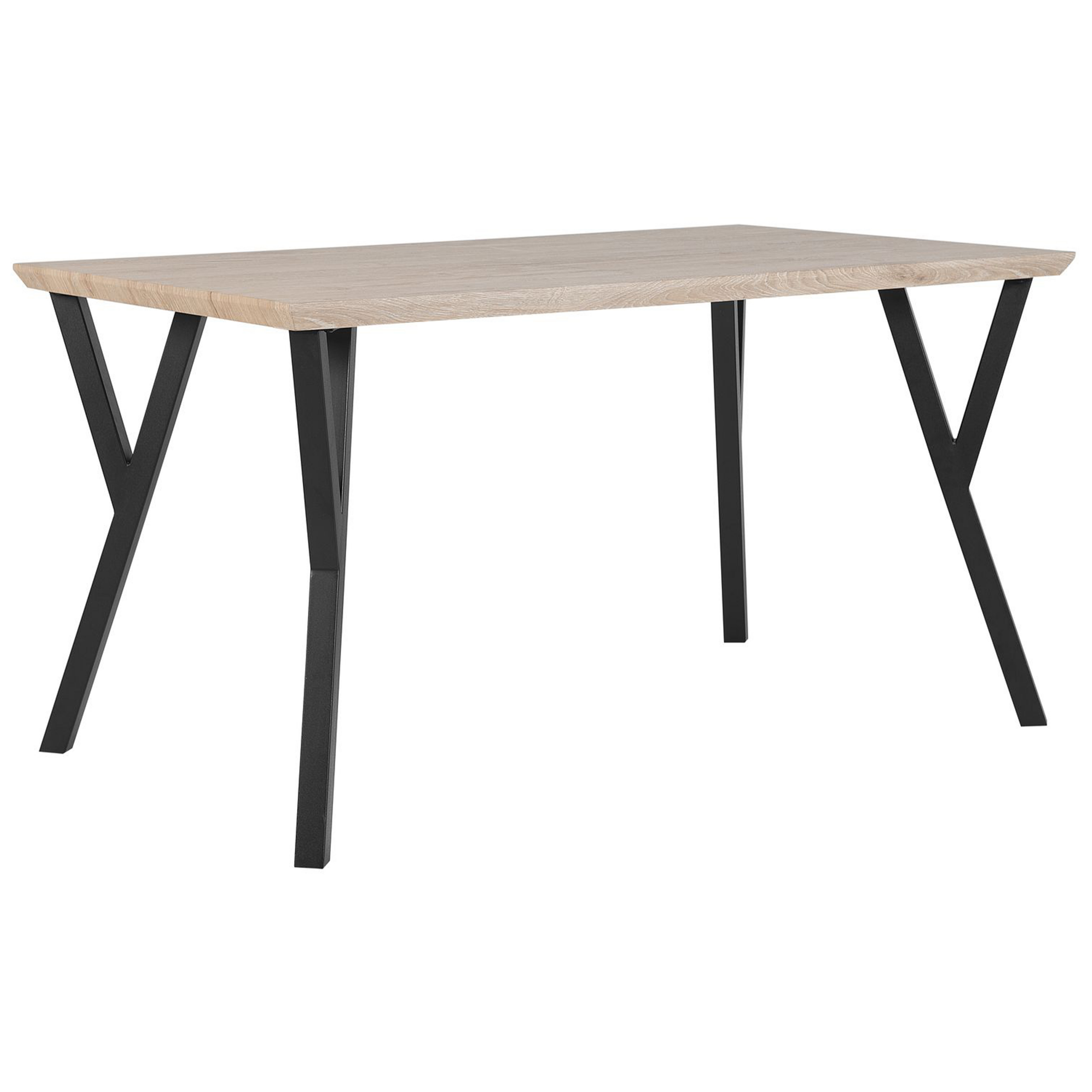 Eettafel hout lichtbruin 140 x 80 cm BRAVO