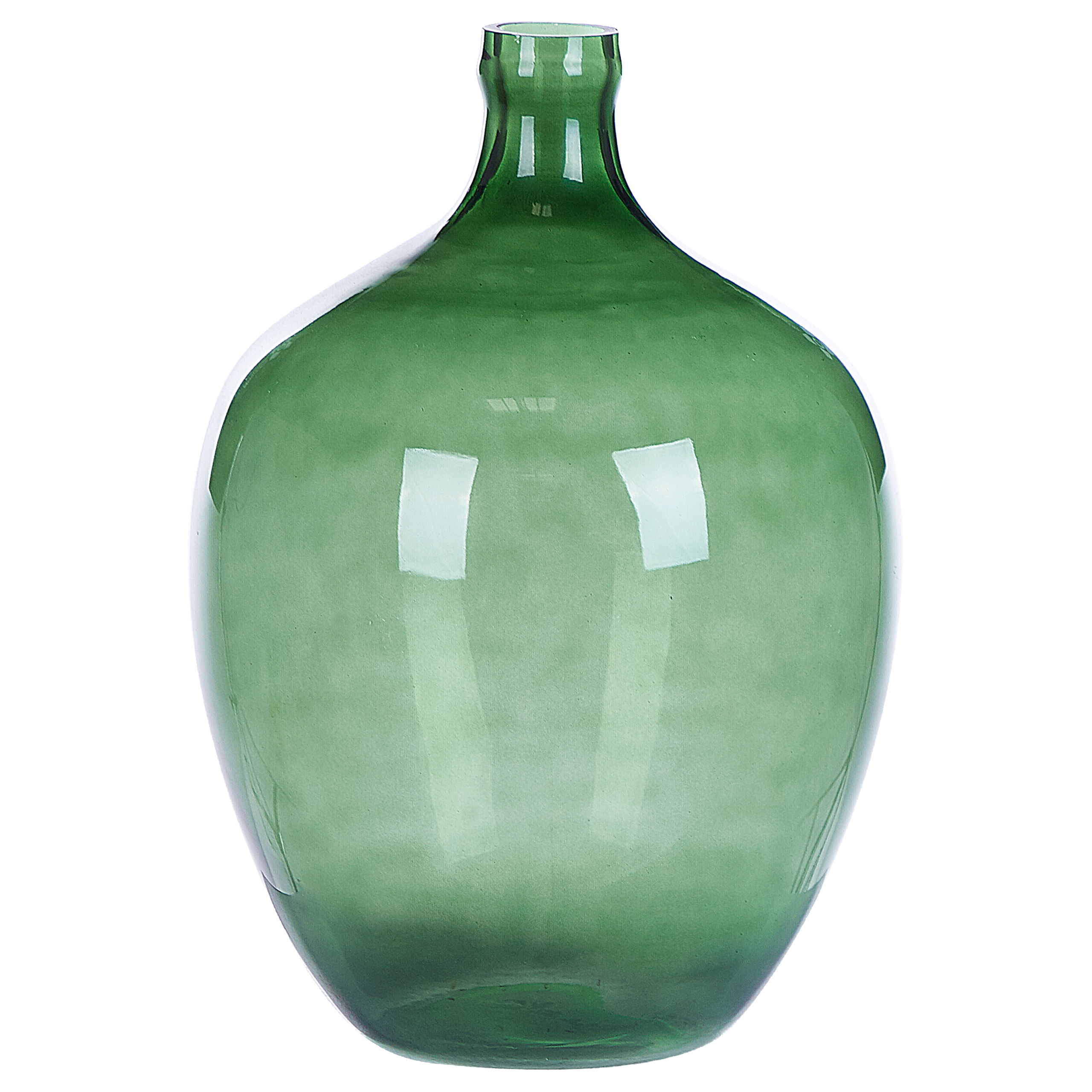 Glas Decovaas 39 cm Groen ROTI