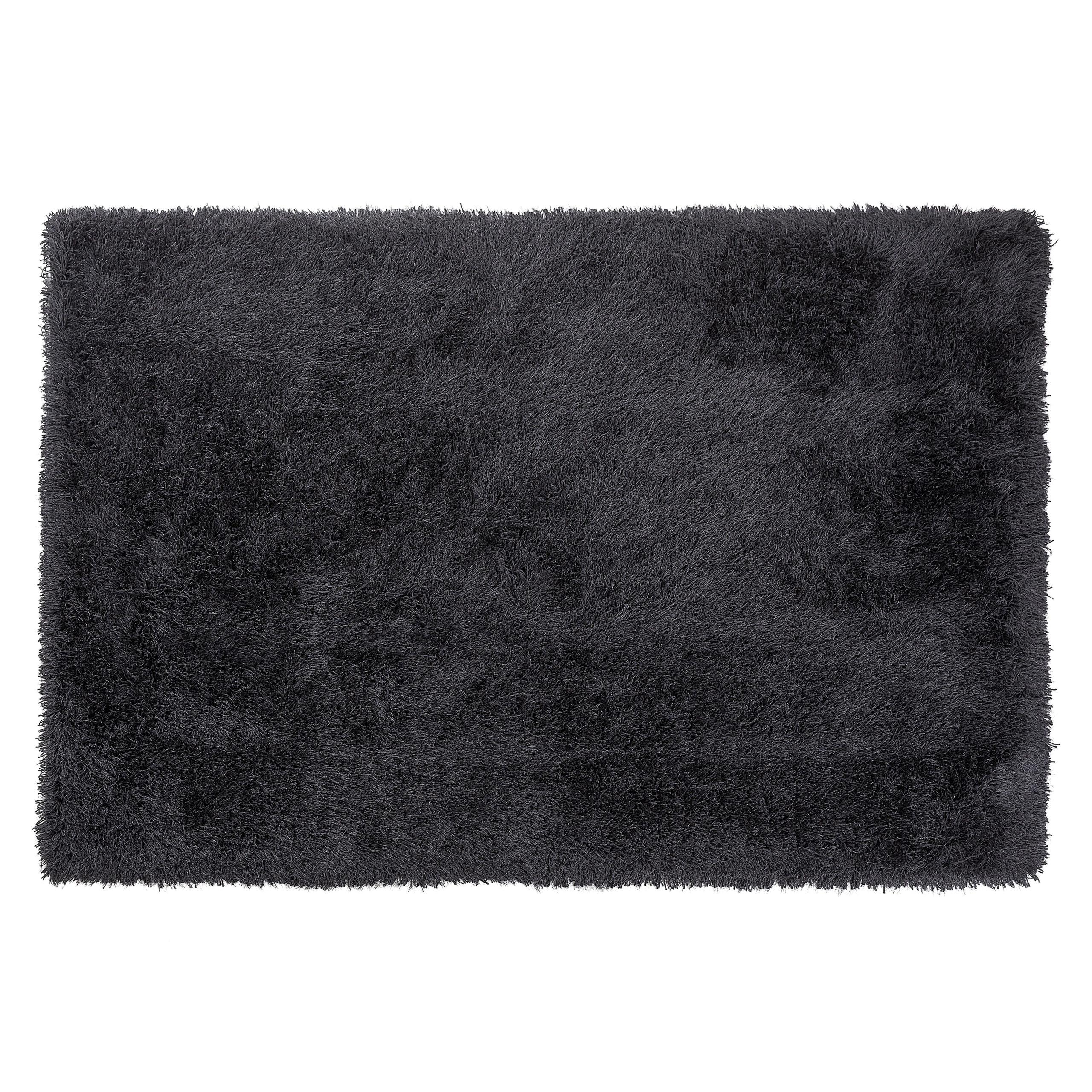 Vloerkleed polyester zwart 140 x 200 cm CIDE