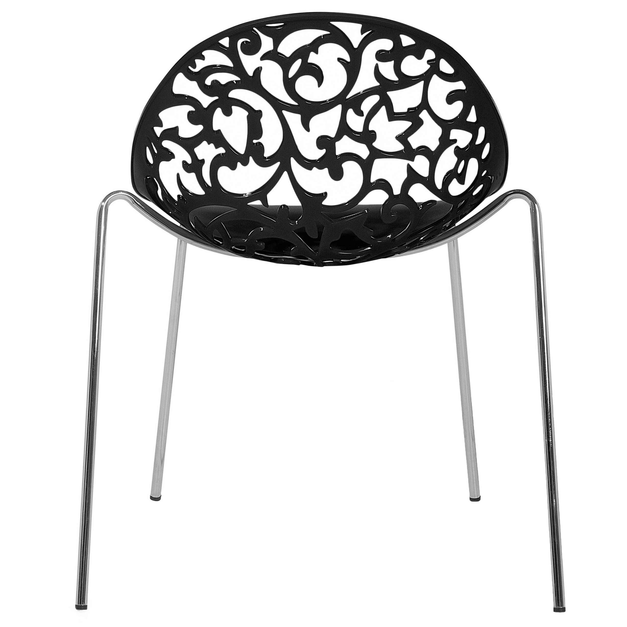 Set de 4 scaune dining MUMFORD Negru [7]