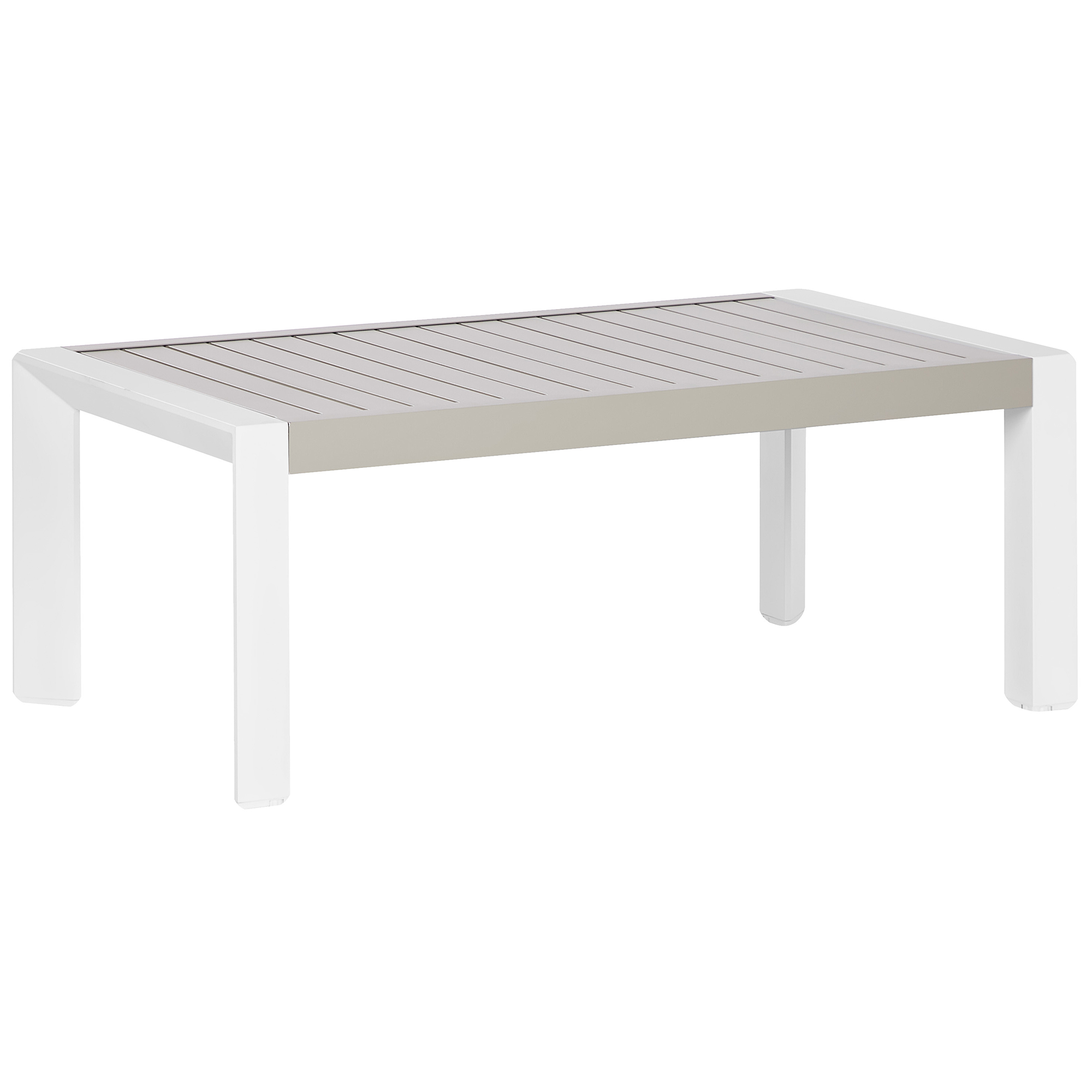 Tuintafel Metaal Taupe CASTELLA