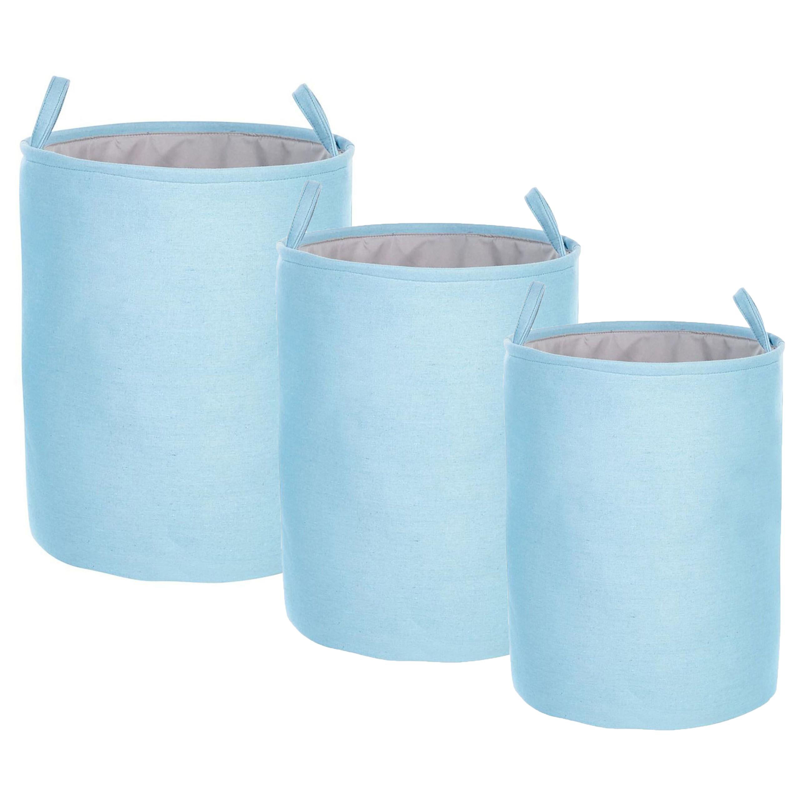 Mand set van 3 blauw ARCHA