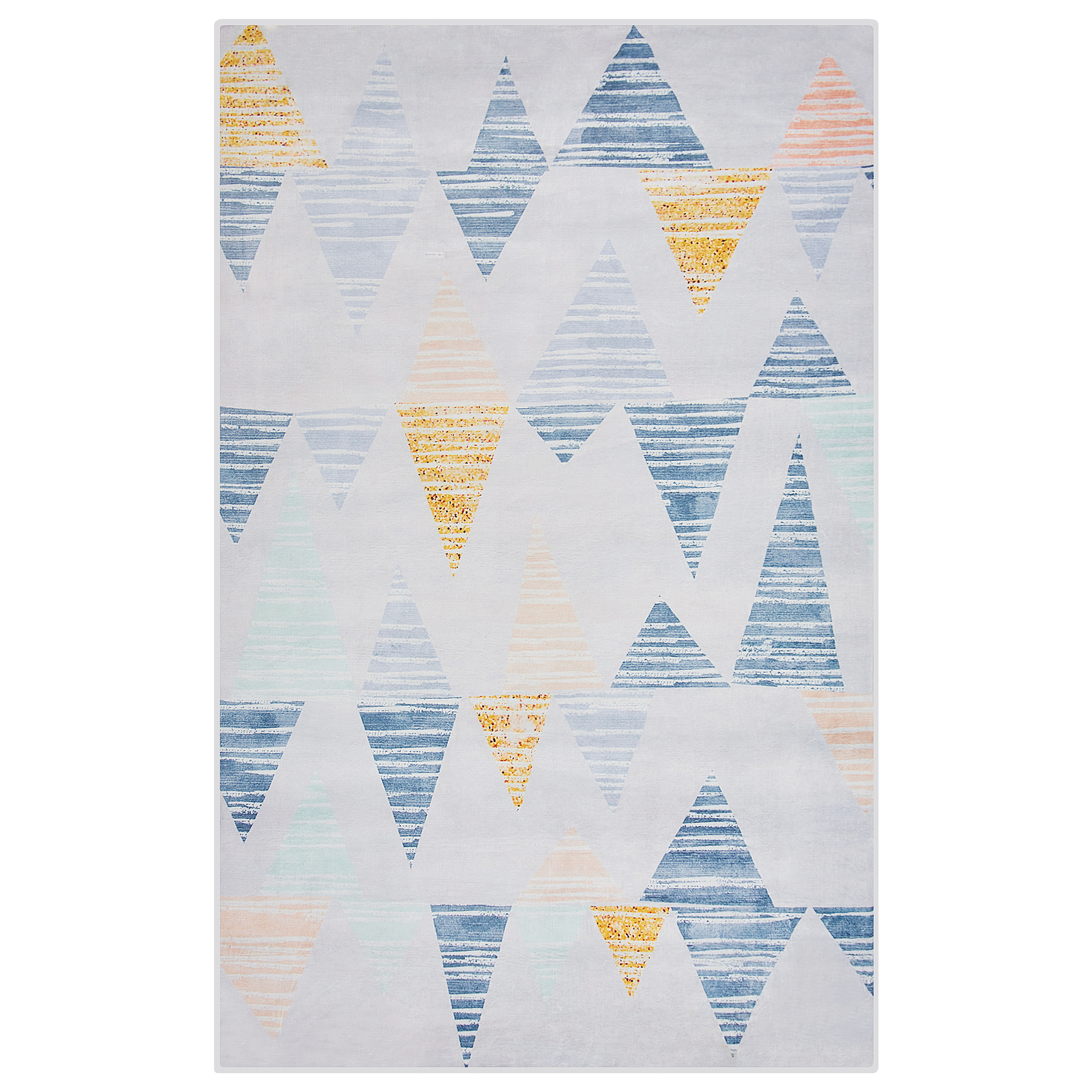 Vloerkleed polyester meerkleurig 140 x 200 cm YAYLA