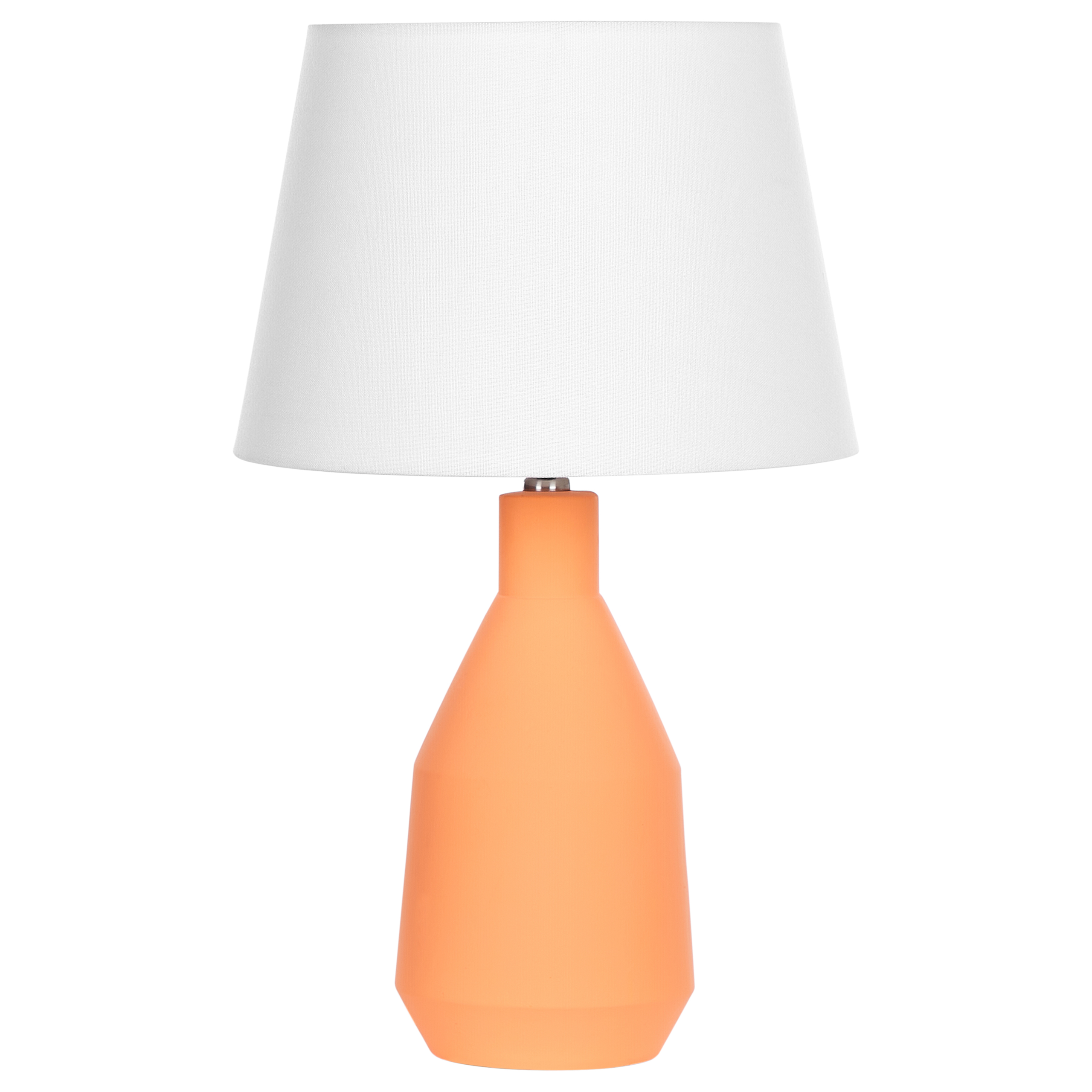 Tafellamp keramiek oranje LAMBRE