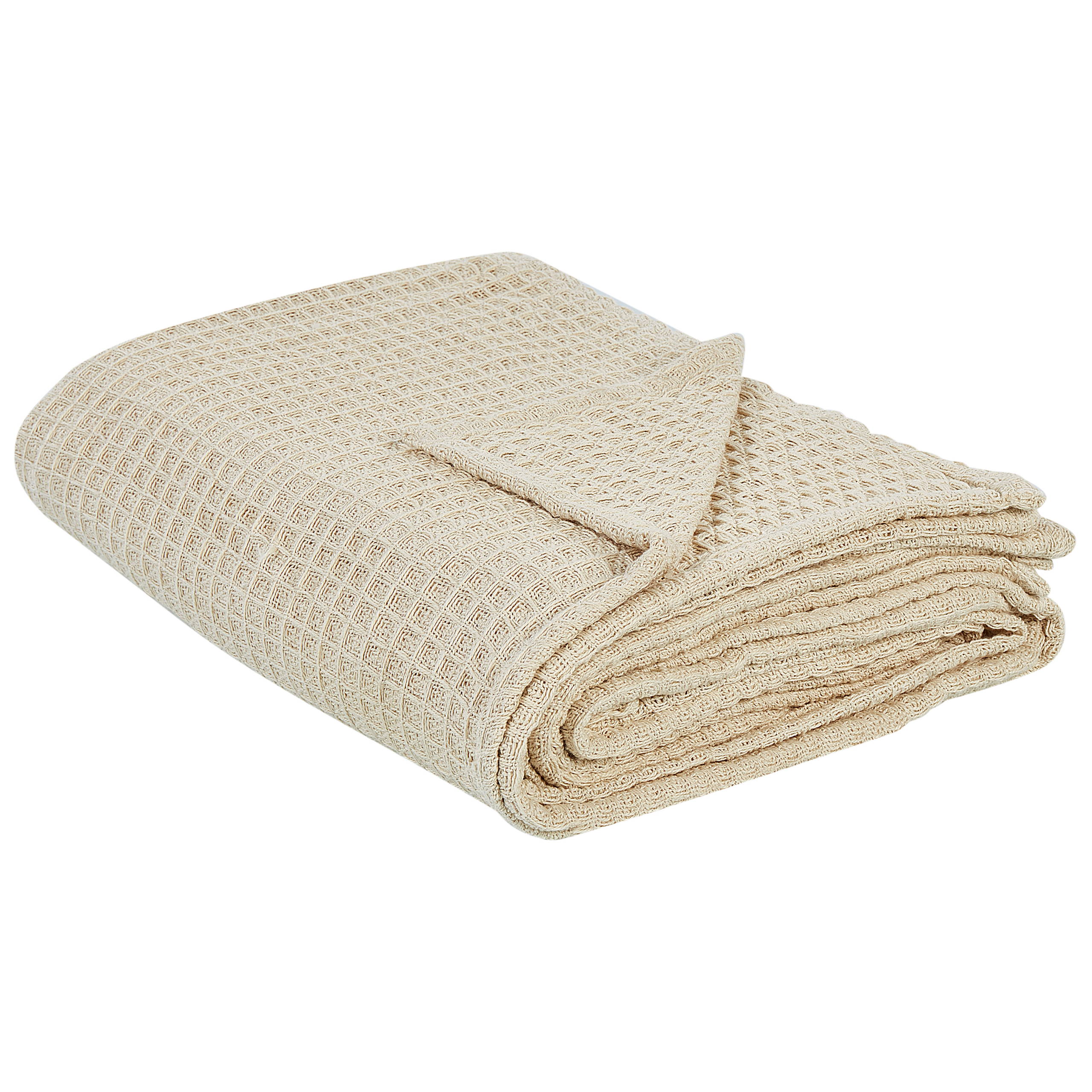 Bedsprei beige 220 x 240 cm CHAGYL