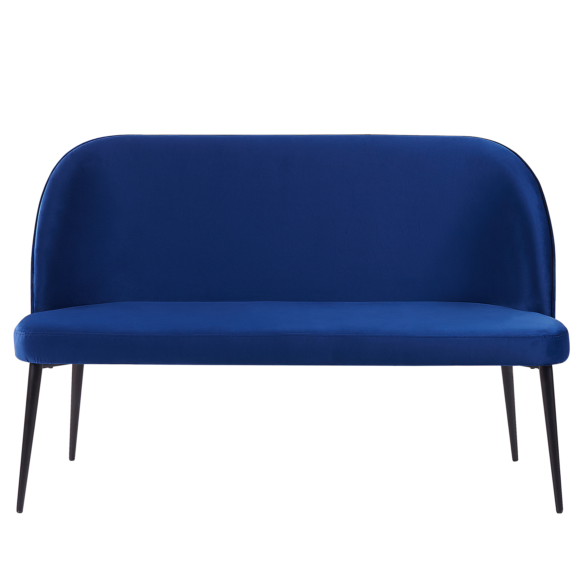 Eetkamerbank fluweel marineblauw OSBY