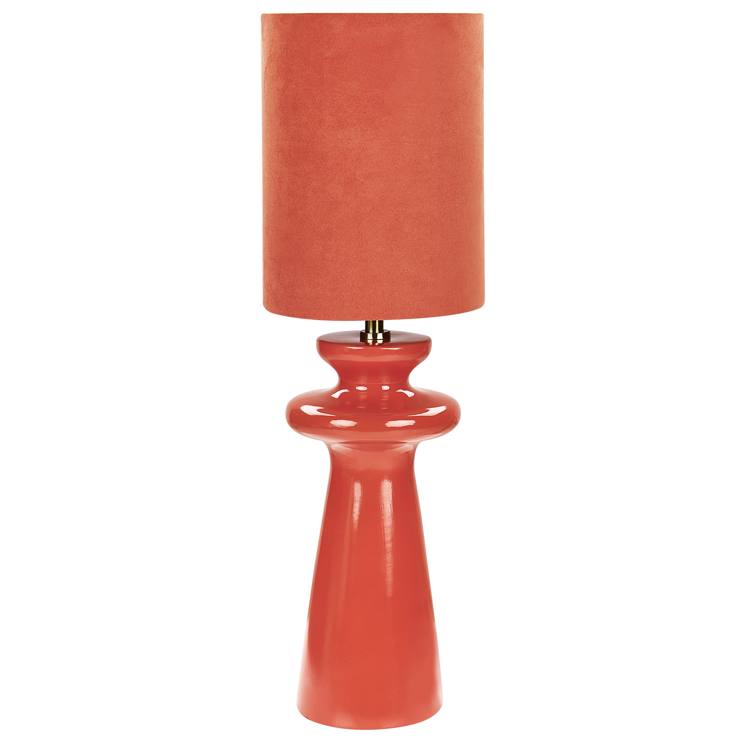 Tafellamp imitatiesuède rood OTEROS