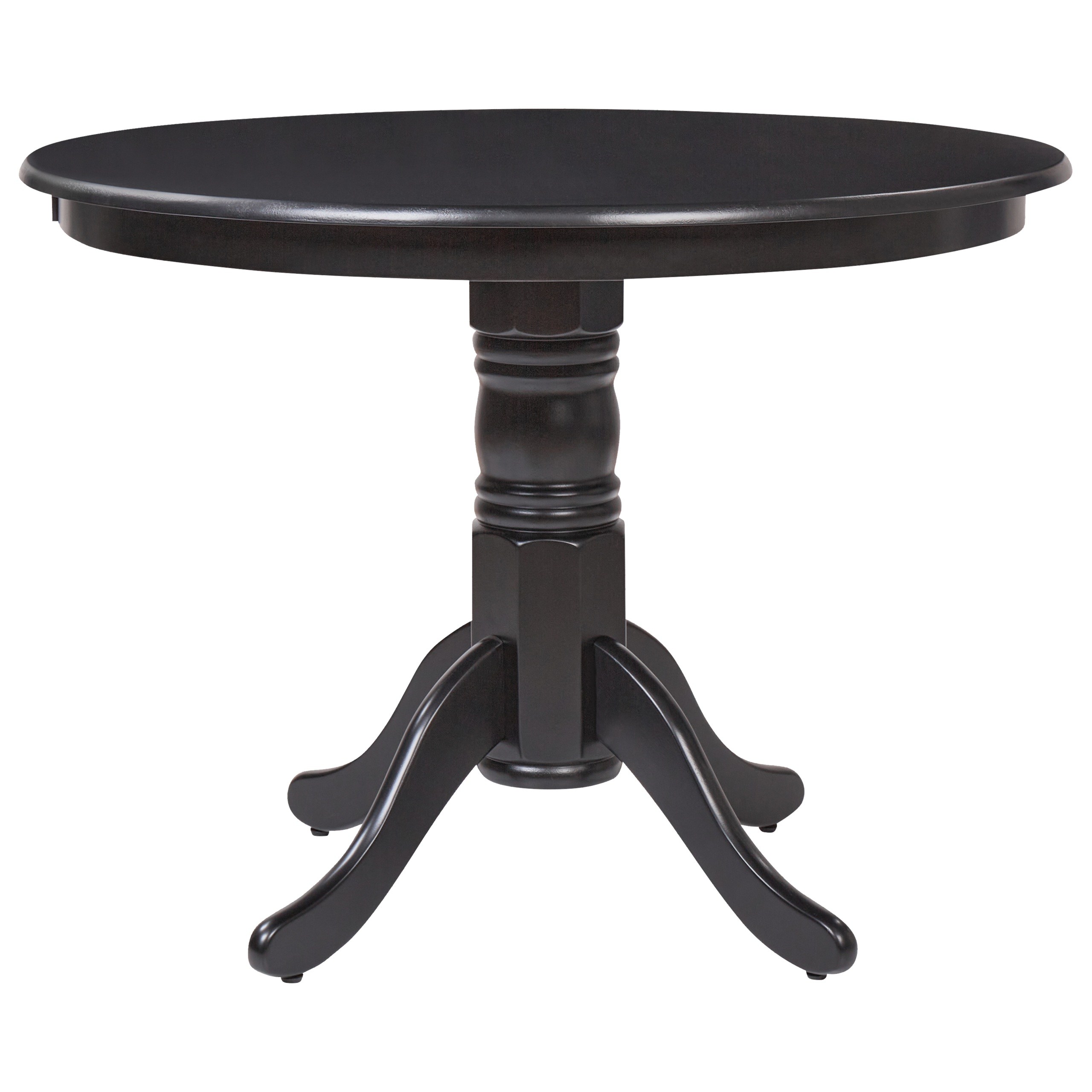Eettafel MDF zwart ⌀ 100 cm AKRON
