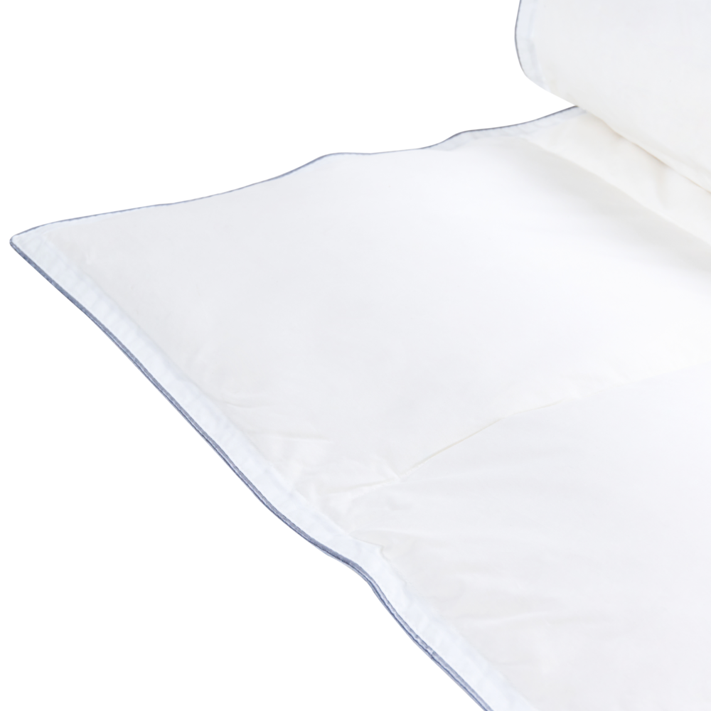 Piumino leggero e caldo in piuma d'oca di lusso 6 TOG 220 x 240 cm Bianco morbido elegante