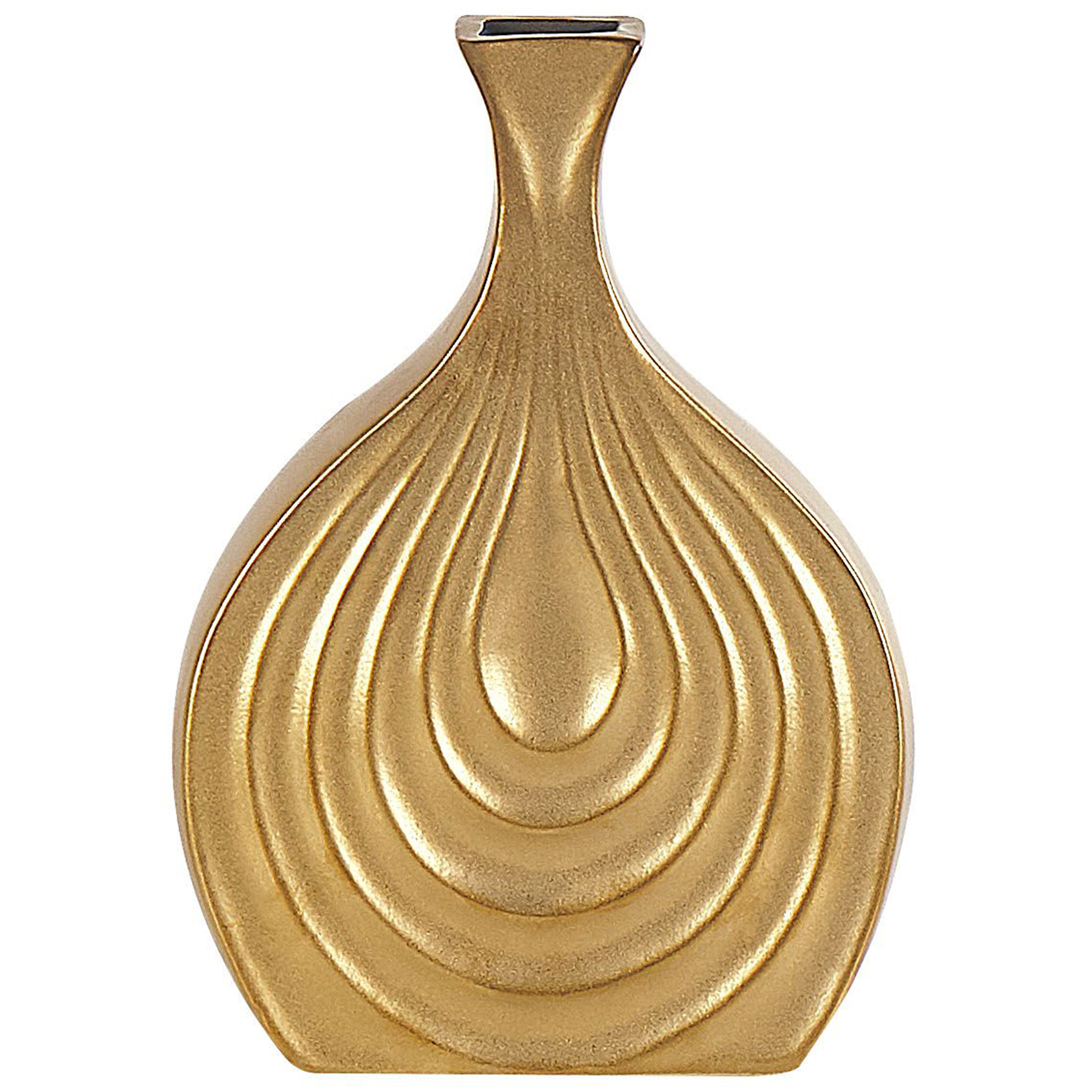 Steengoed Decovaas 25 cm Goud THAPSUS
