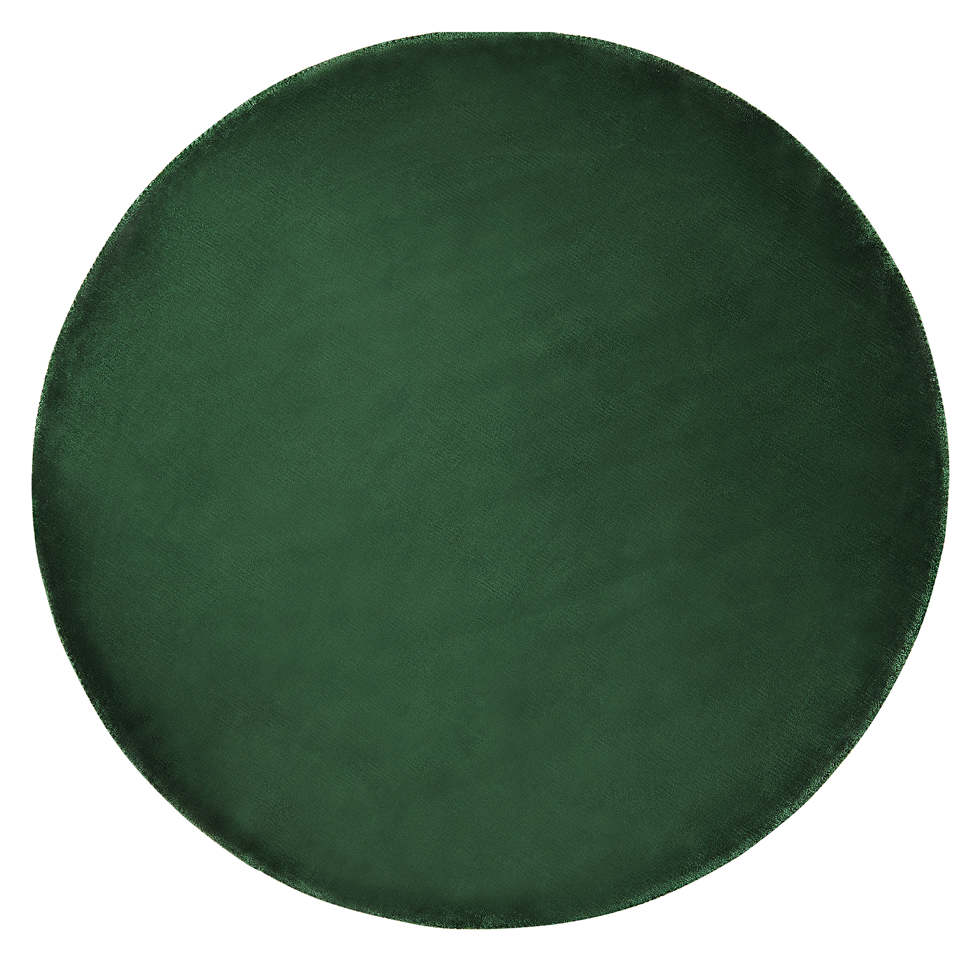 Vloerkleed viscose donkergroen ø 140 cm GESI II