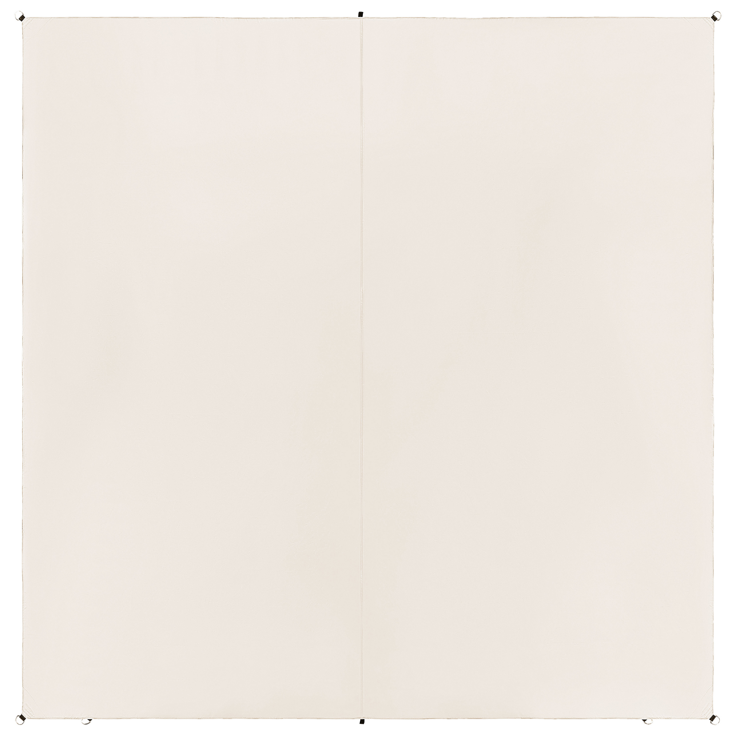 Schaduwdoek gebroken wit 300 x 300 cm LUKKA