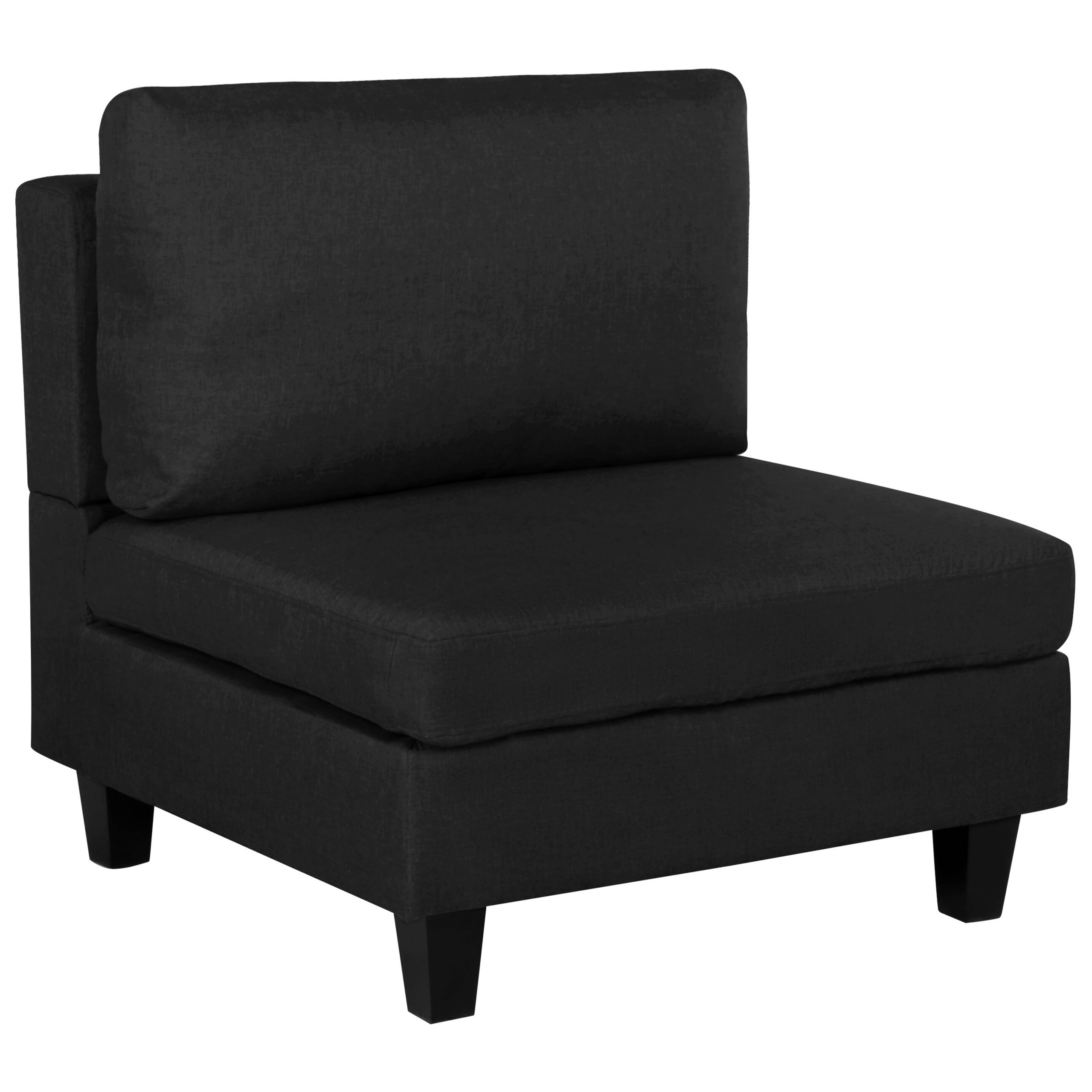 Fauteuil-module Zwart FEVIK