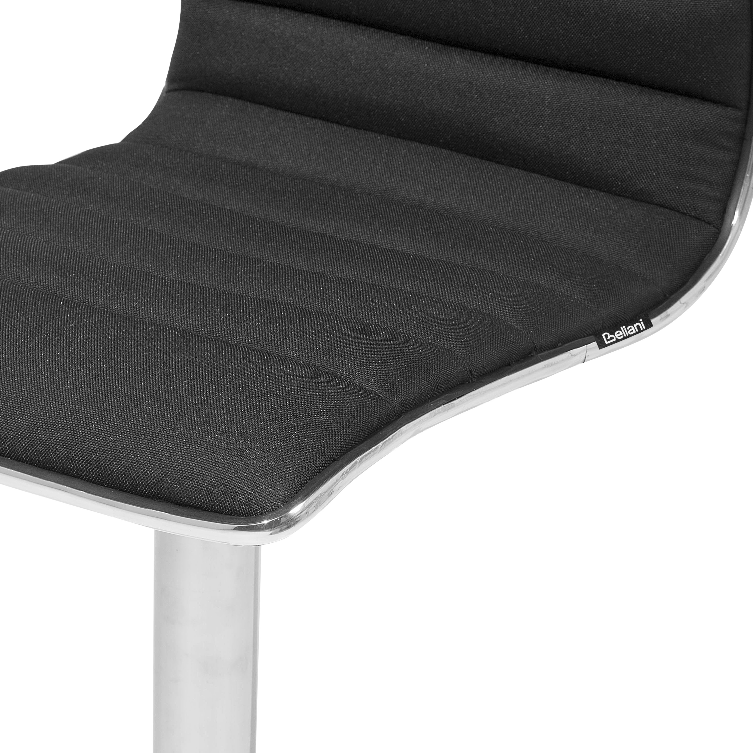 Set de 2 scaune de bar LUCERNE Pivotant Negru [9]