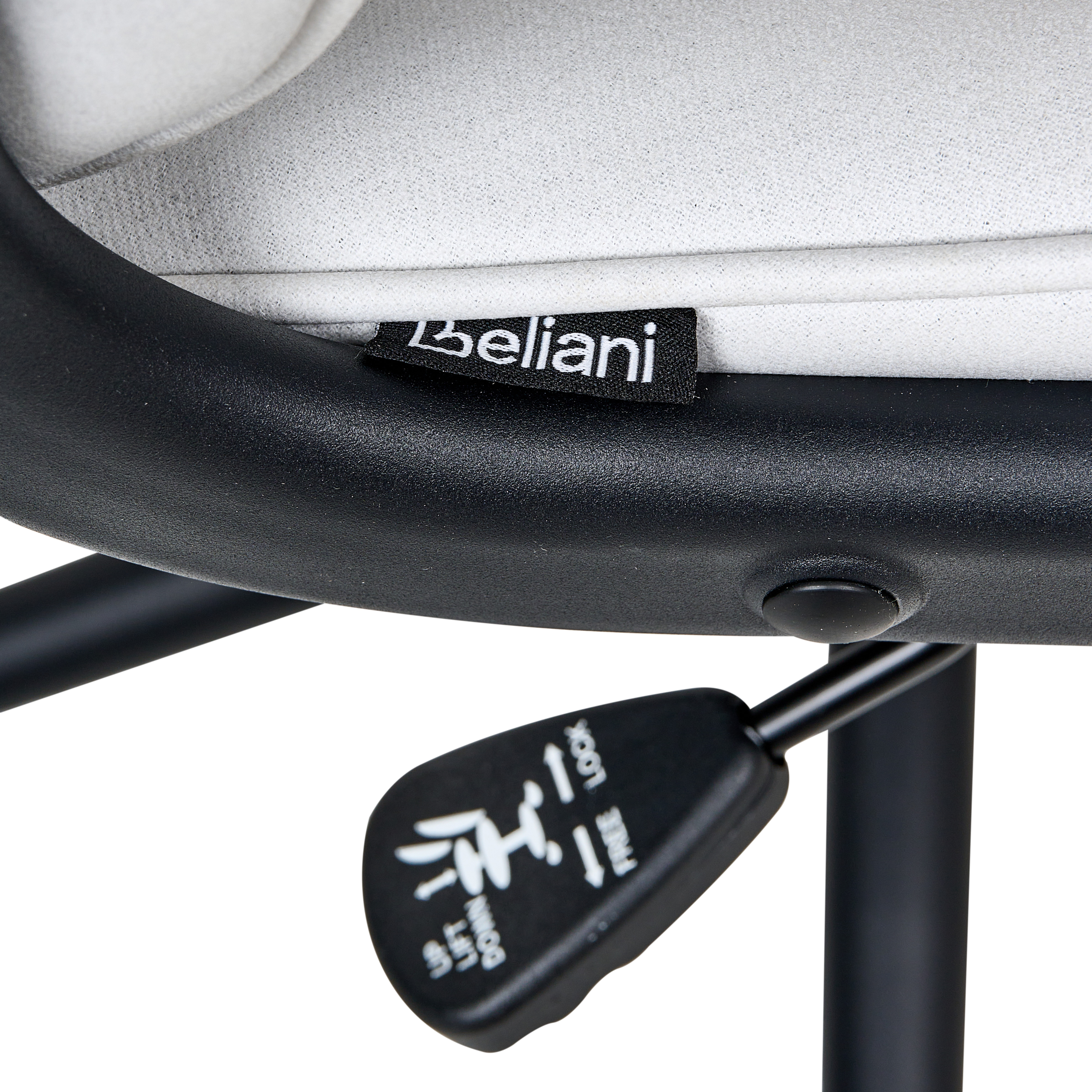 Ergonomic chair REBEL Off-white [9]