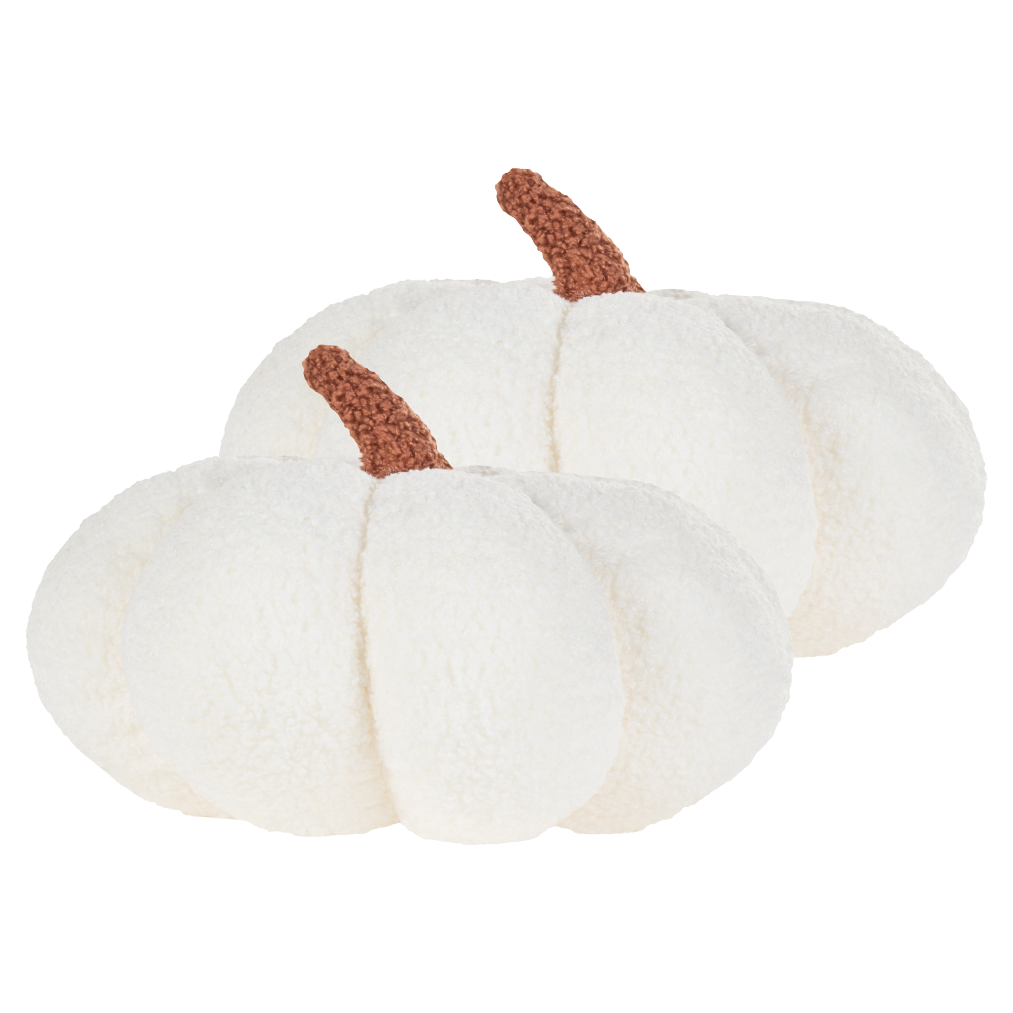 Set van 2 kussens Bouclé Wit MUNCHKIN 28 x 28 cm