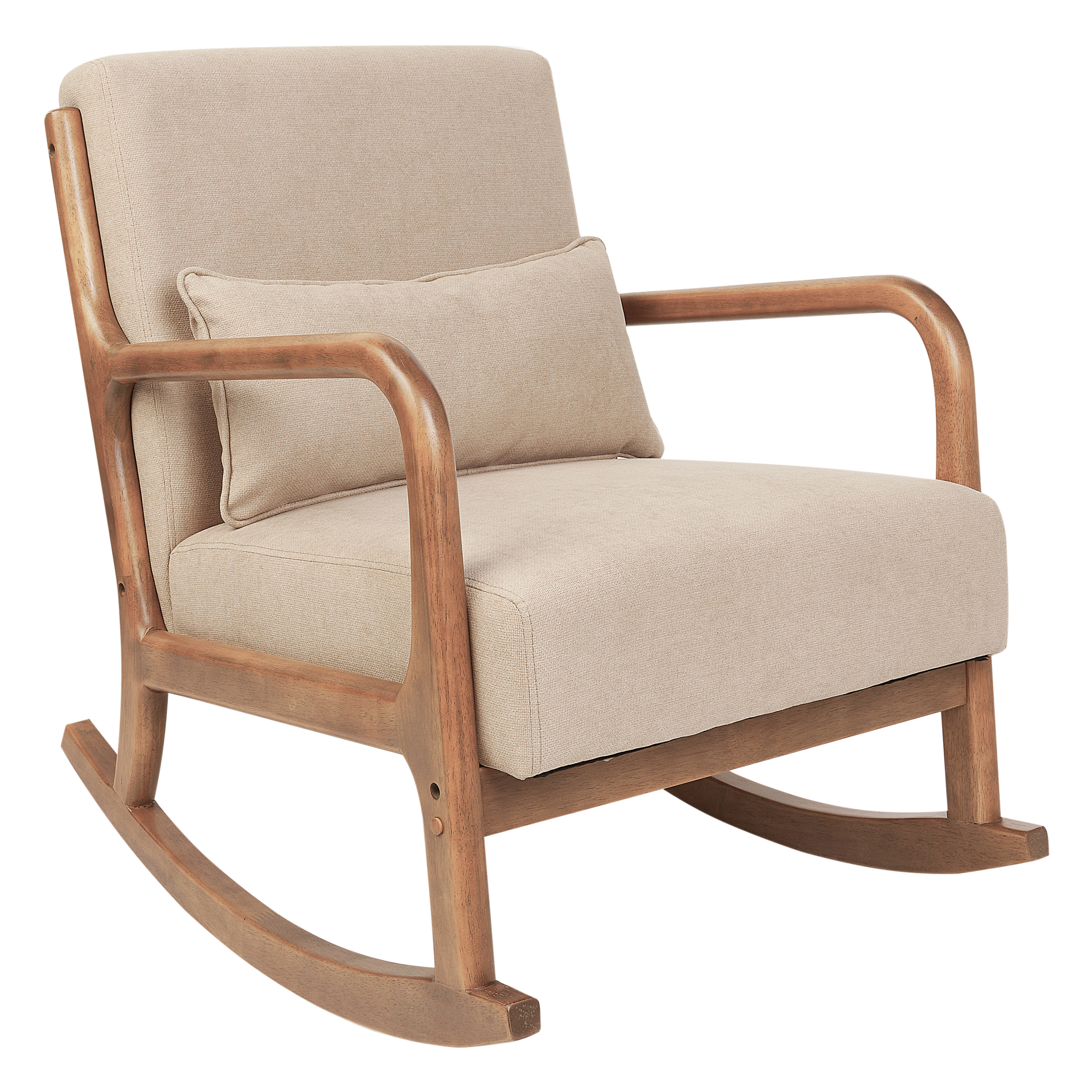 Schommelstoel Stof Beige SKOVDE