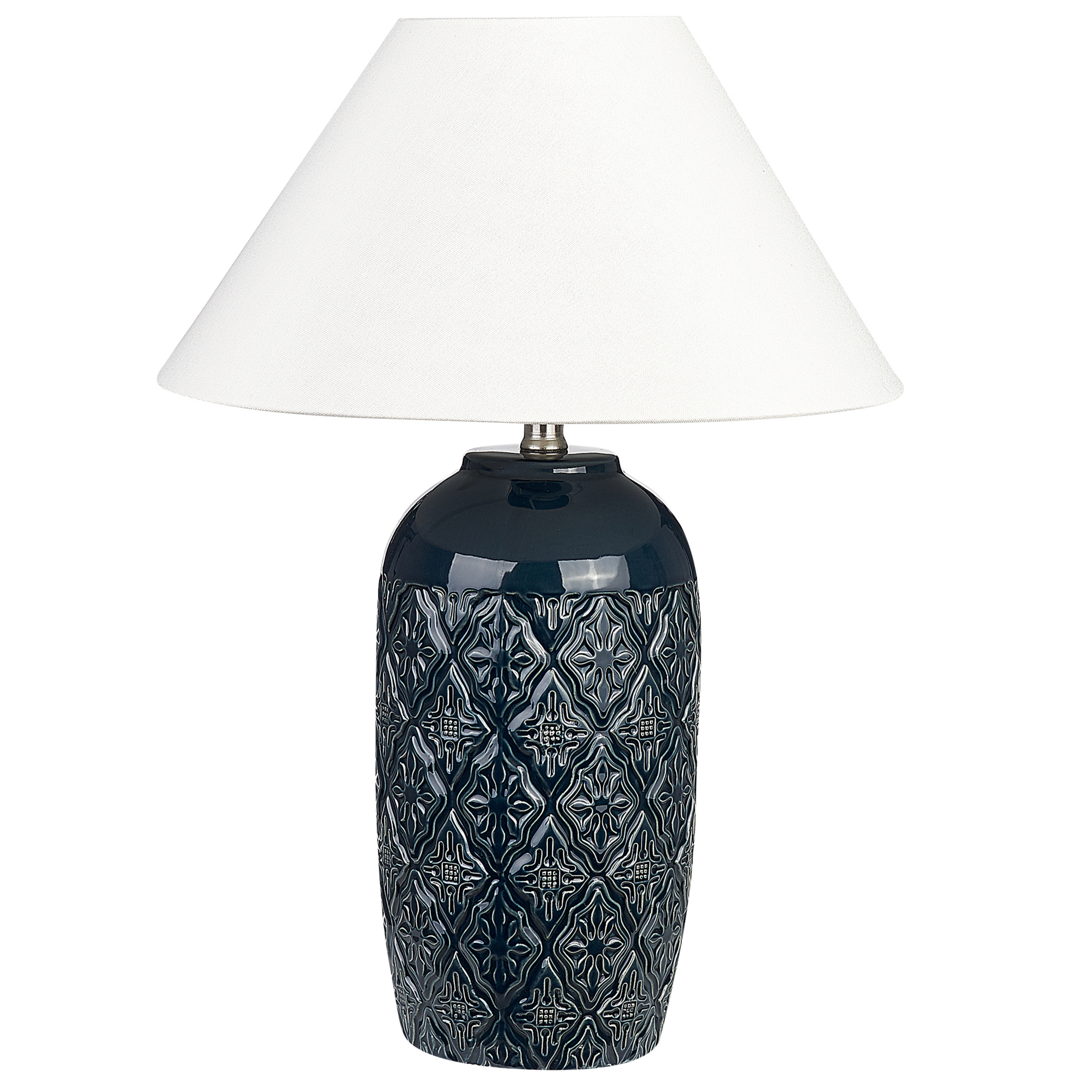 Tafellamp keramiek donkerblauw TELIRE
