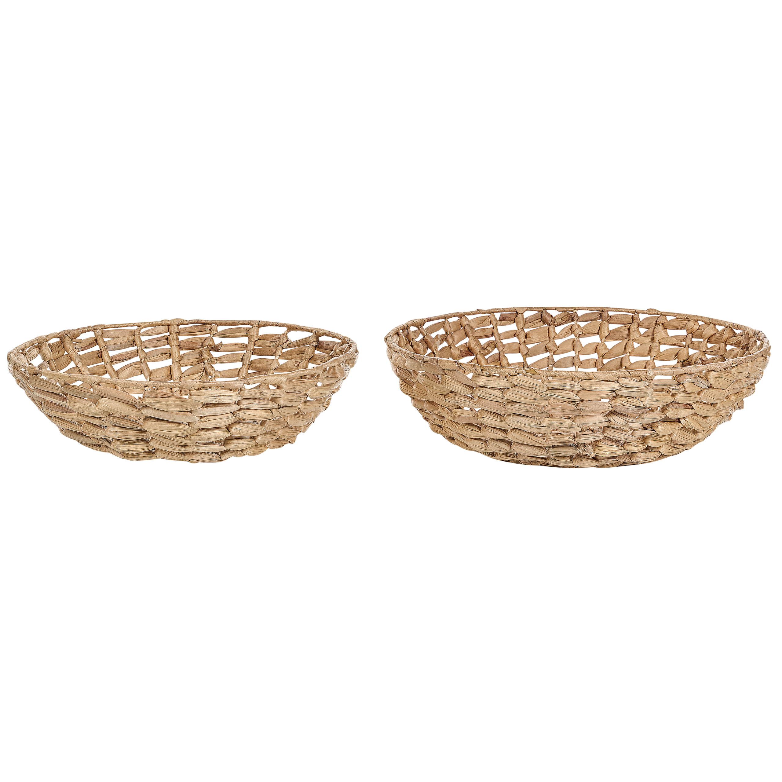 Decoratieve schaal set van 2 waterhyacint DALAT