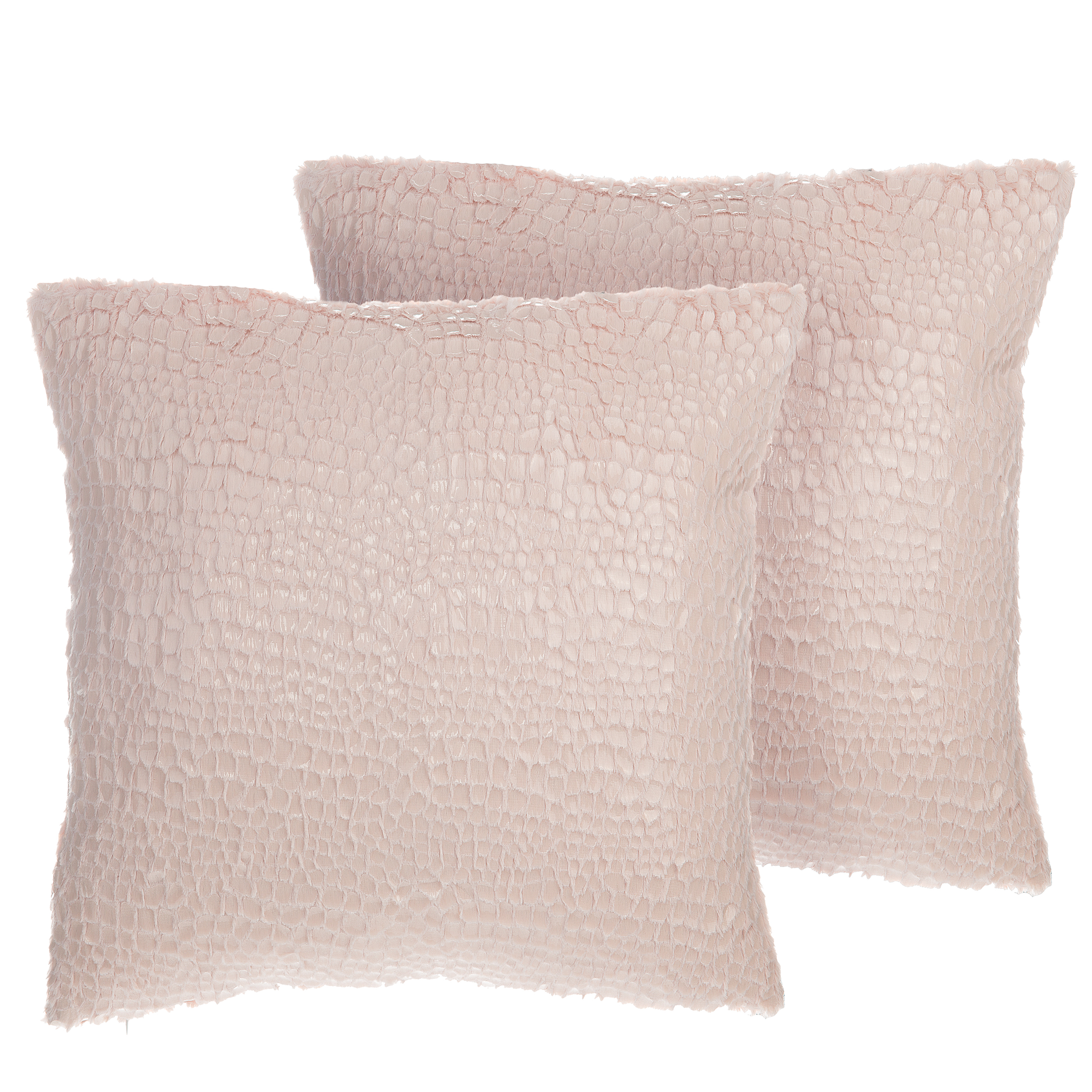 Set van 2 kussens Roze PEONY 45 x 45 cm