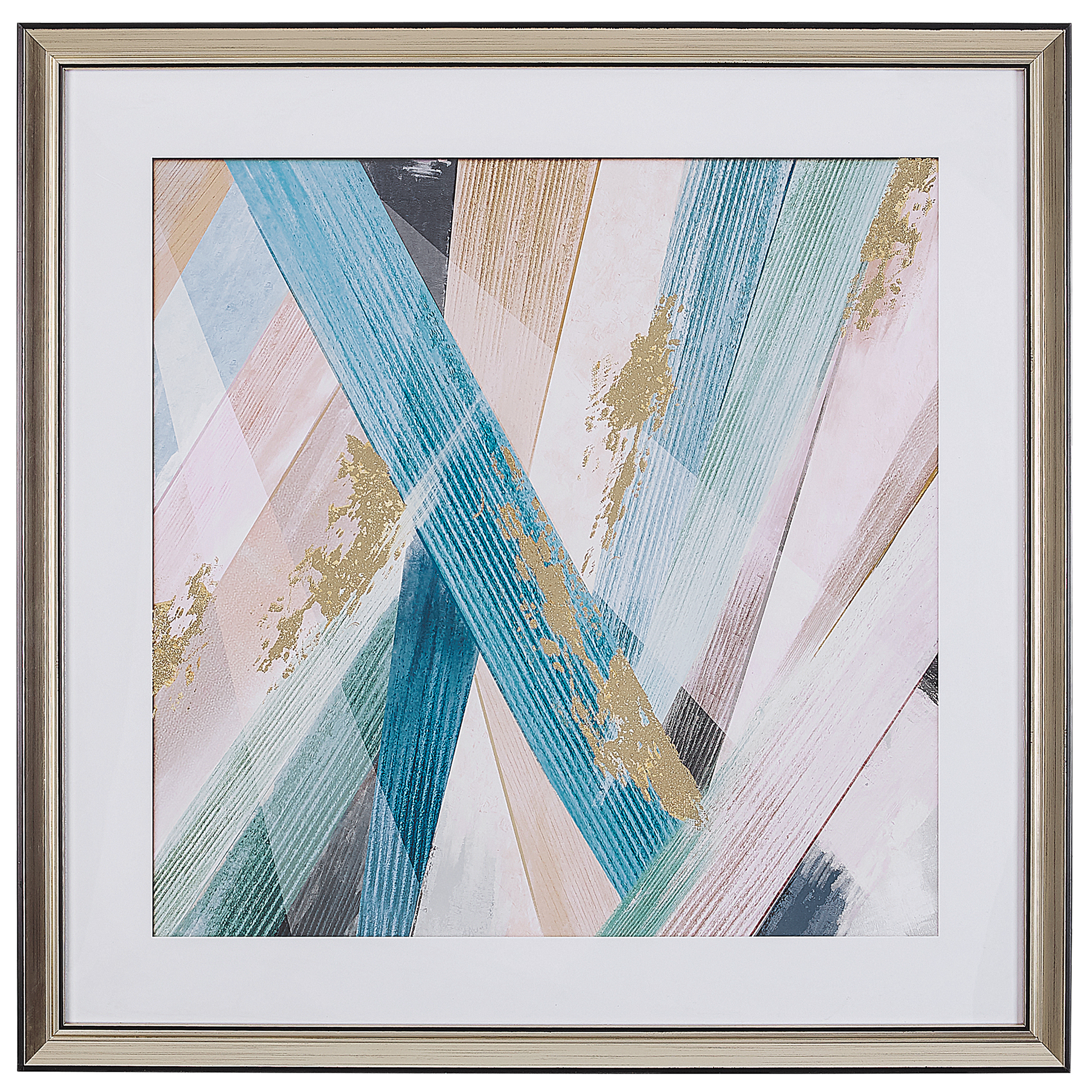 Wanddecoratie 60 cm 60 cm Multicolor RUMBEK