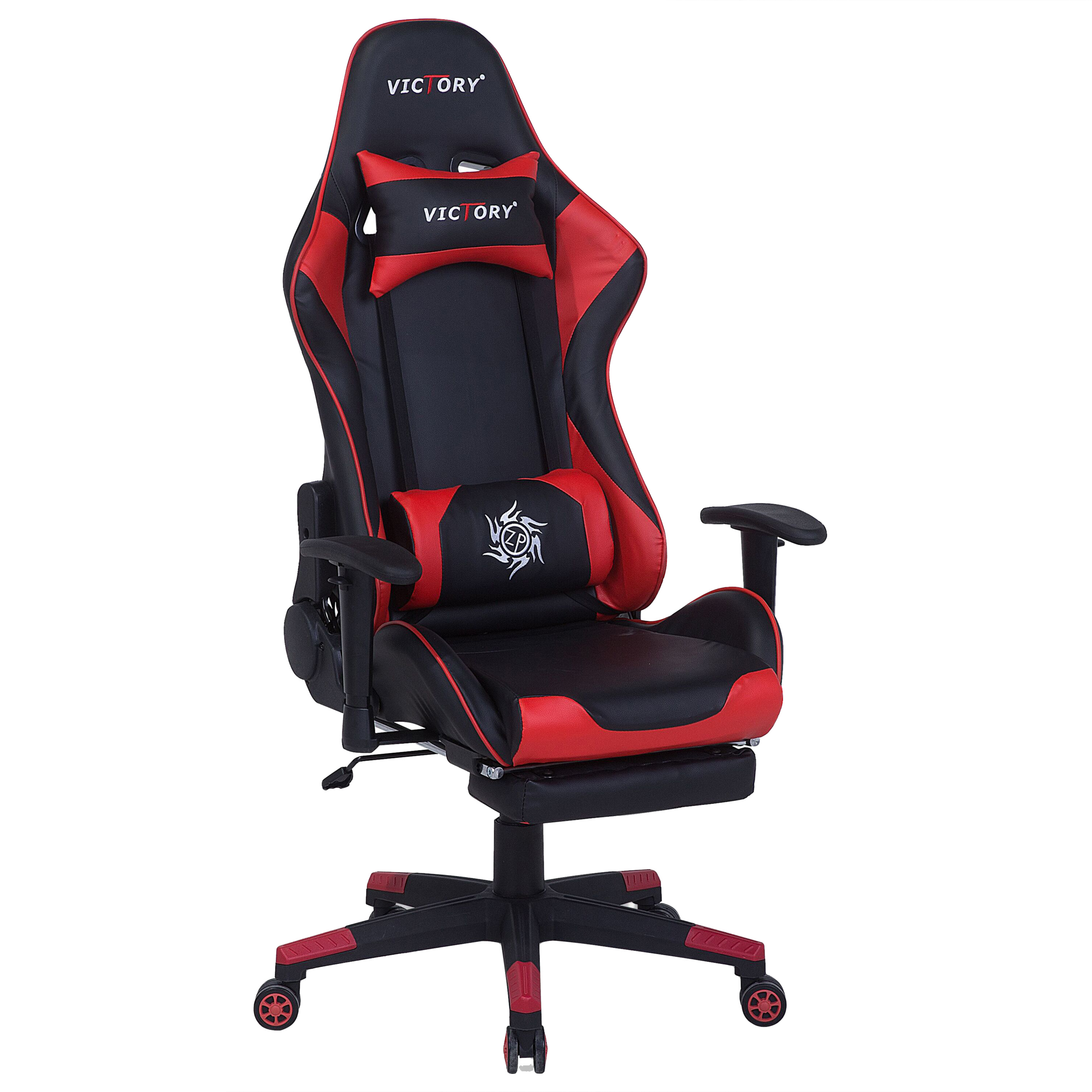 Gamestoel Kunstleer Rood VICTORY
