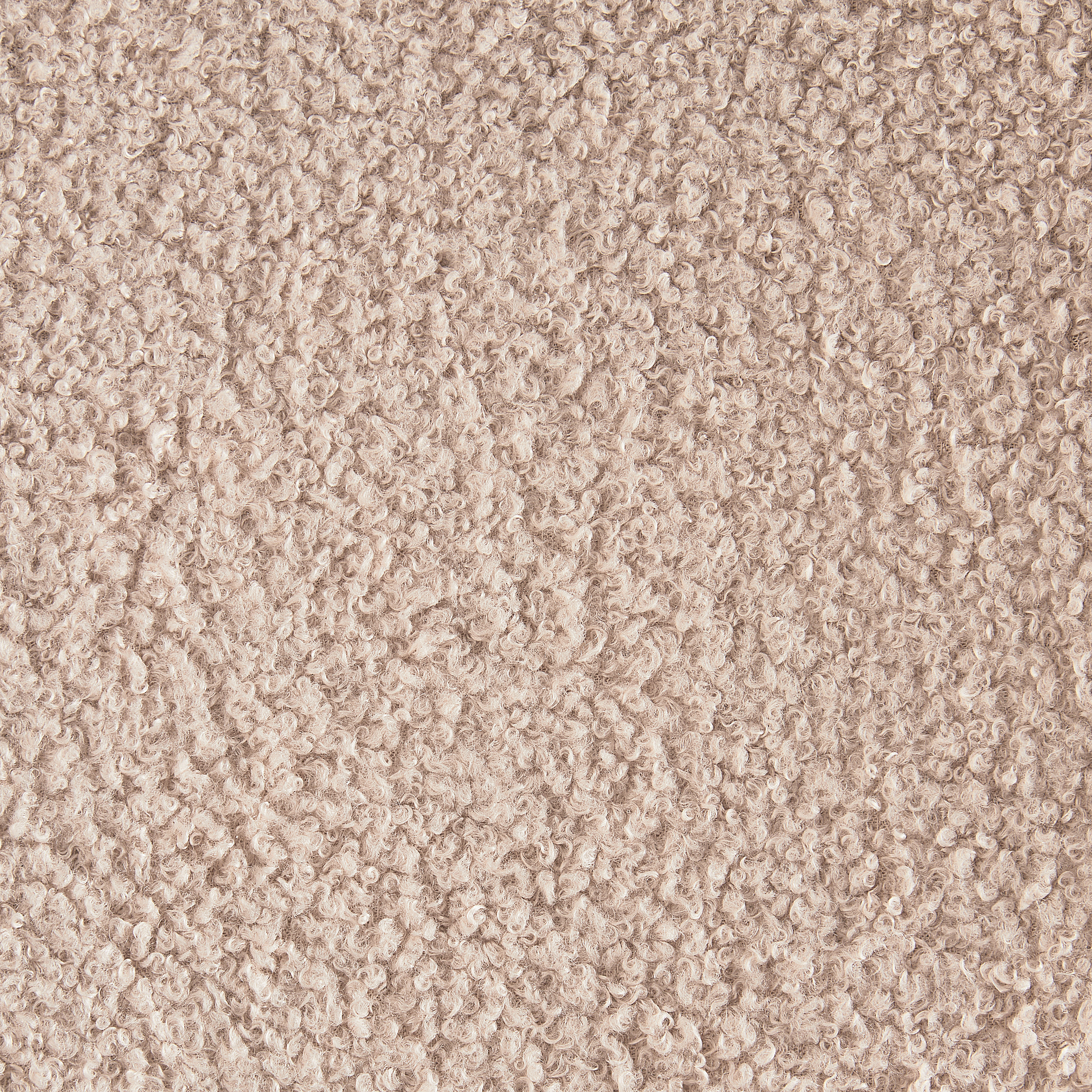 Set of 2 bar stools LUANA Boucle Light beige [11]