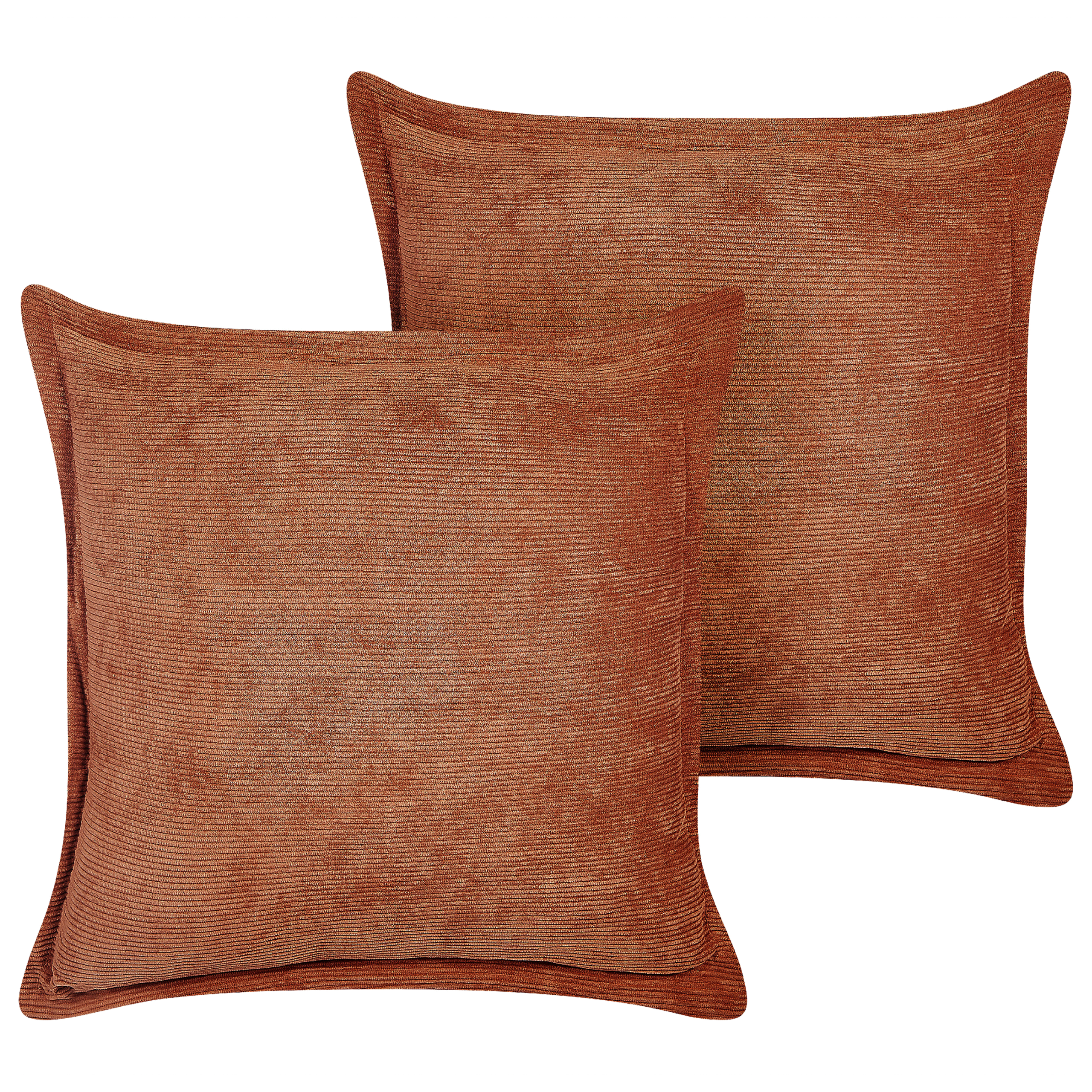 Set van 2 kussens Goudbruin ZINNIA 43 x 43 cm