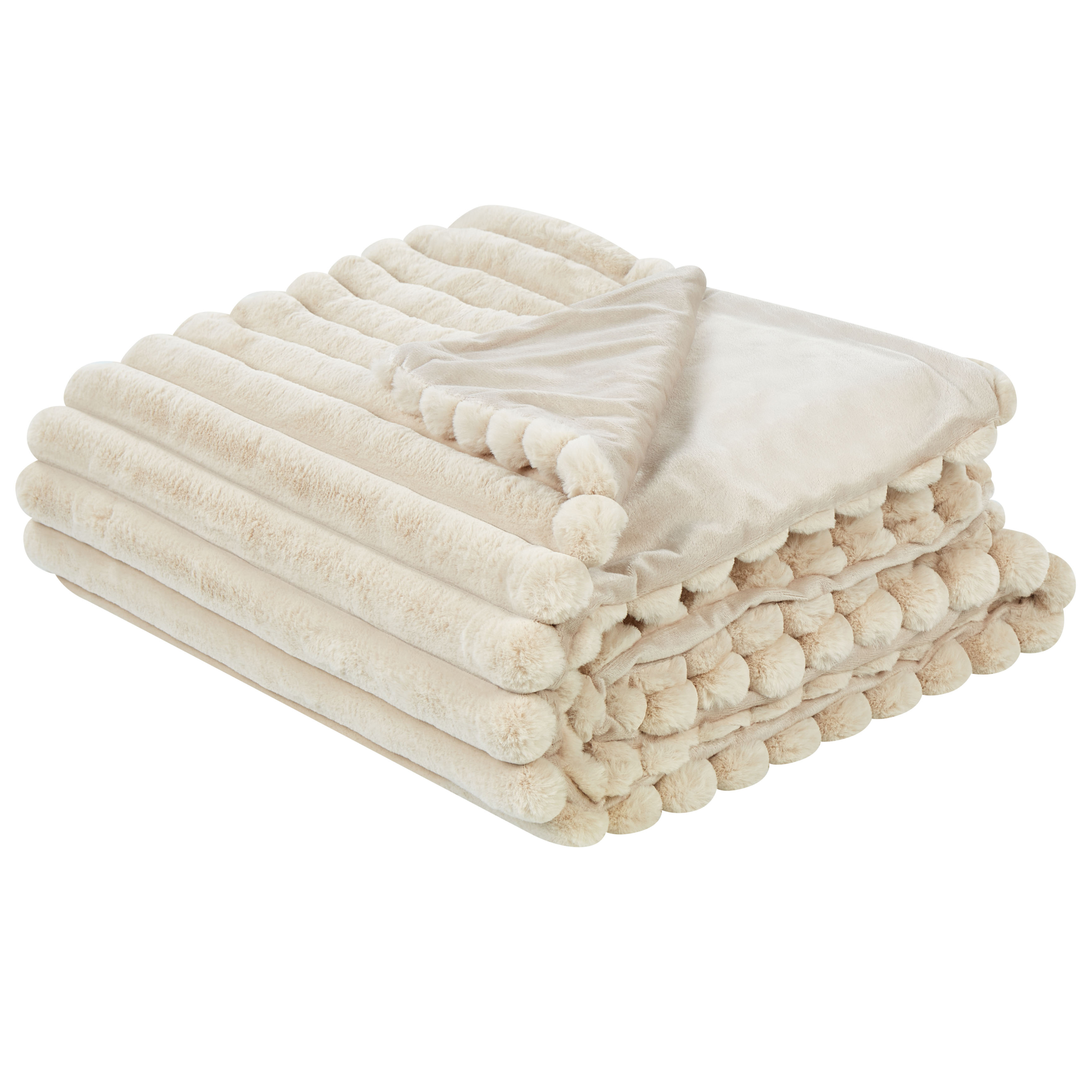 Bedsprei beige 150 x 200 cm RAKYA