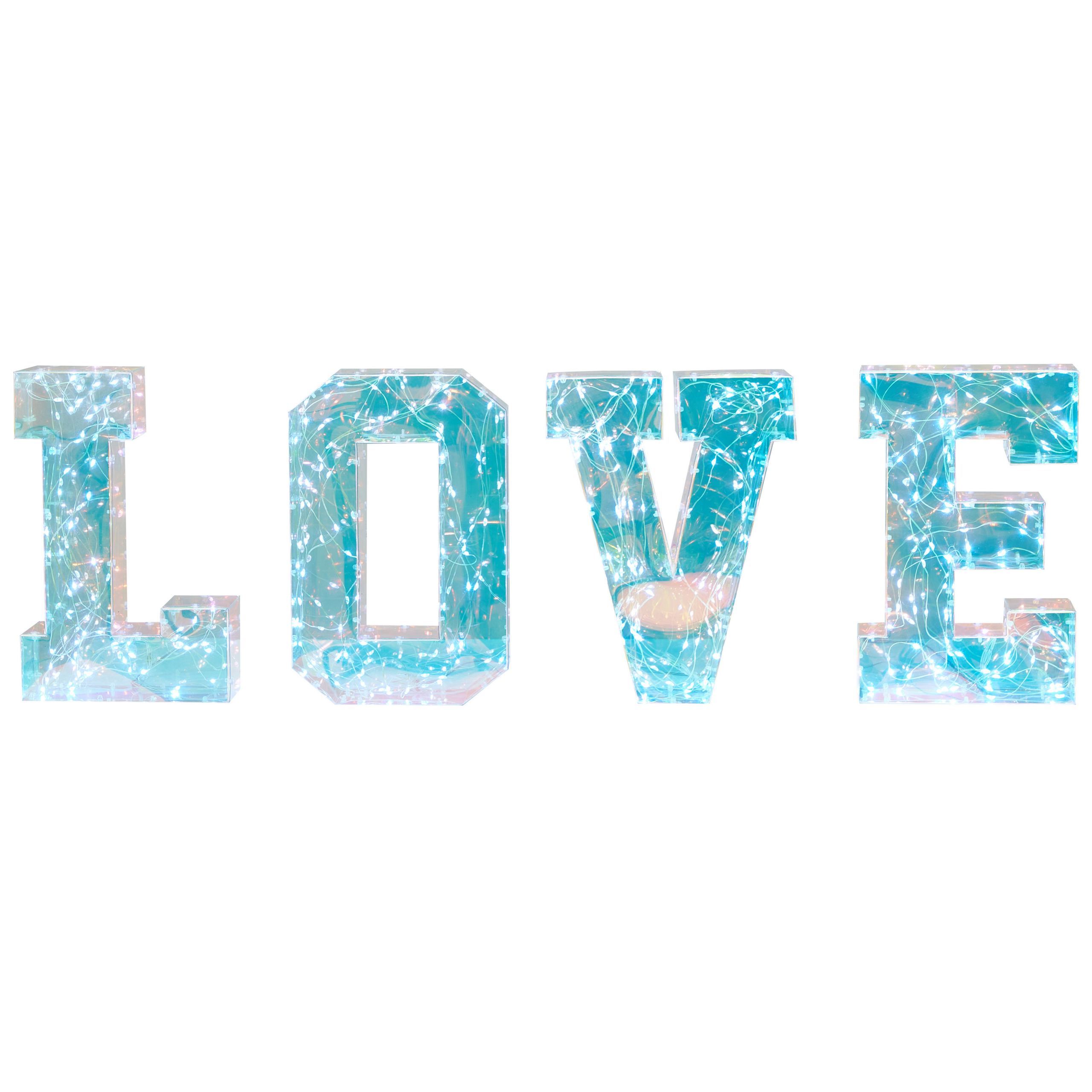 LED-decoratie letters meerkleurig PROCYON