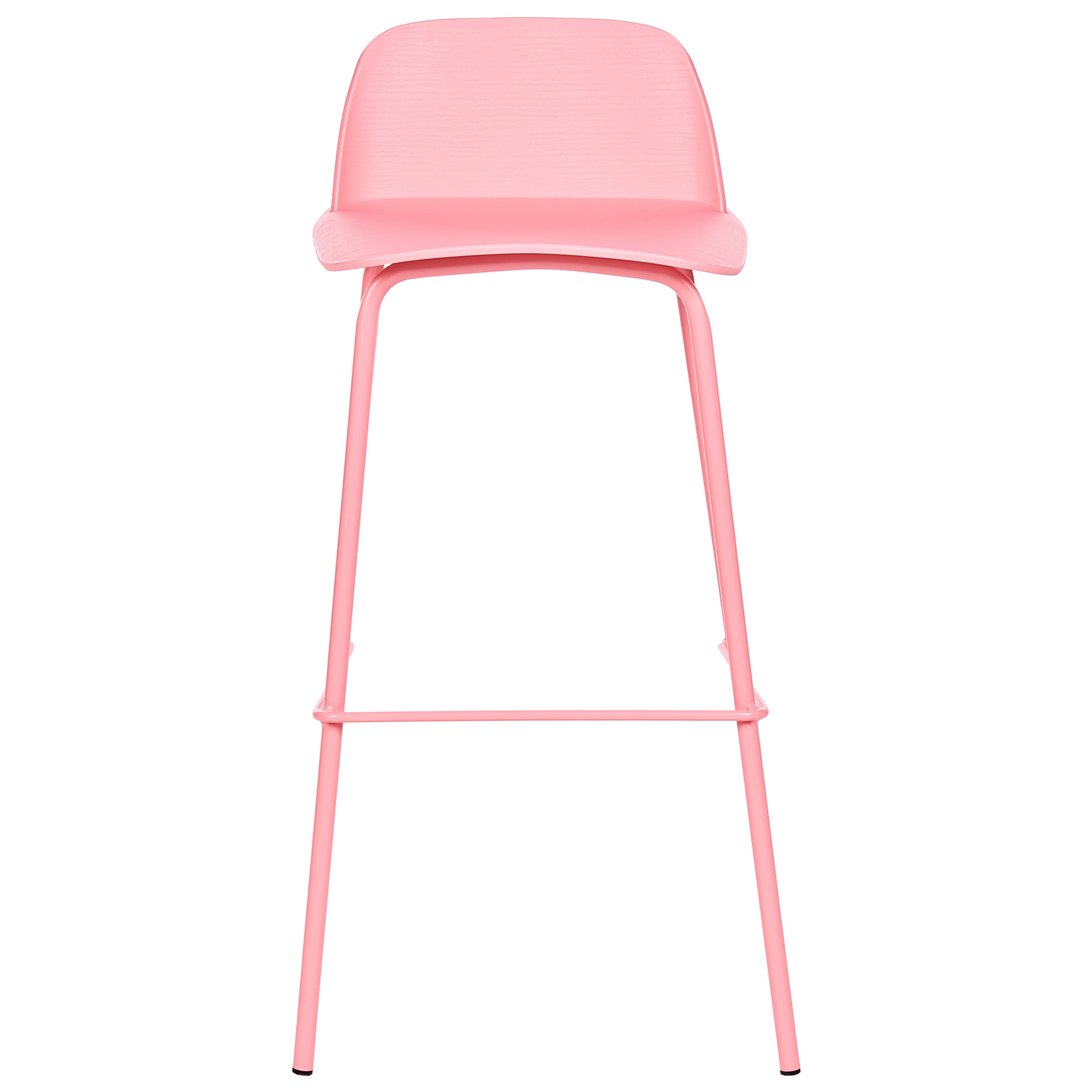 Set of 4 MORA bar chairs Pastel pink [5]