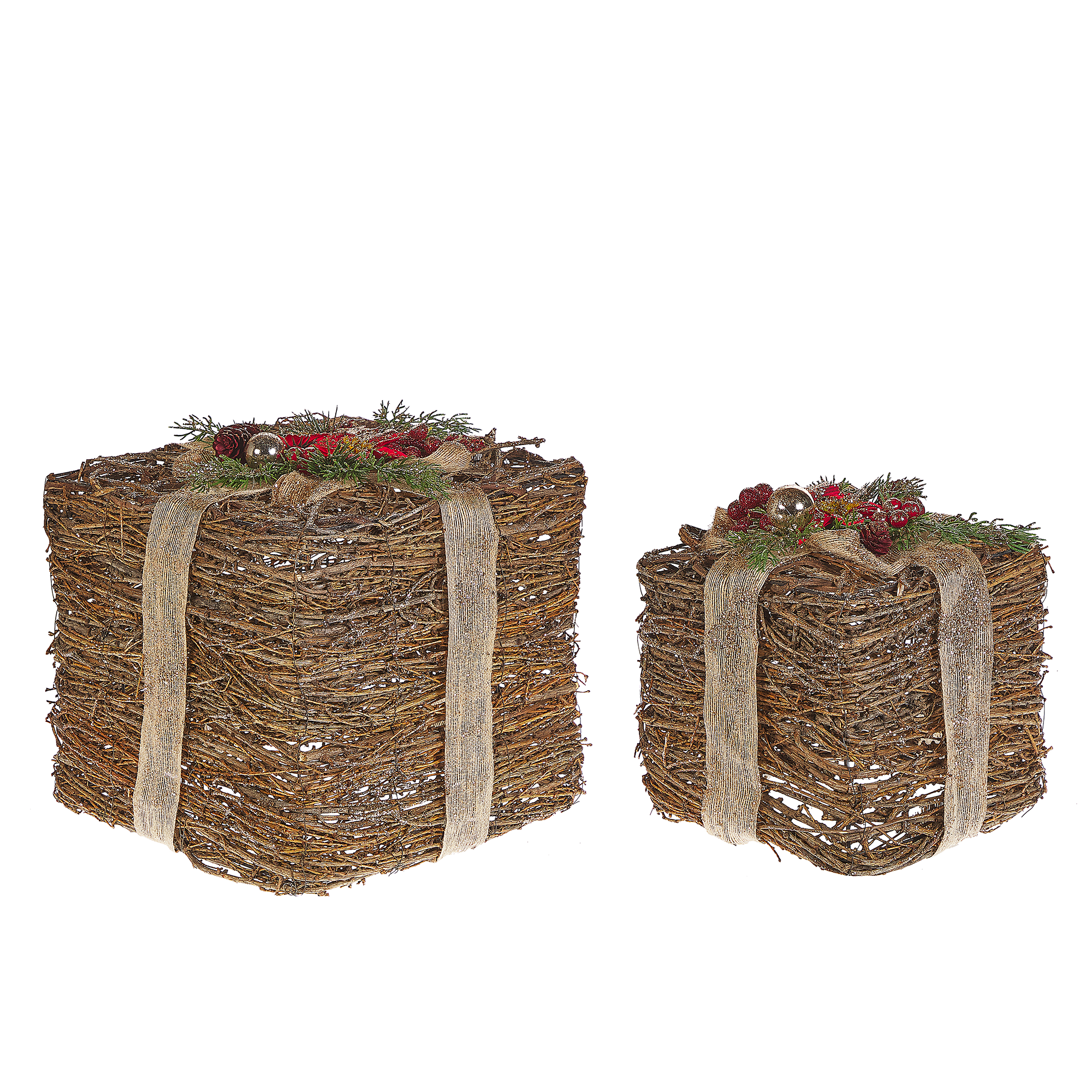Decoratief accessoire Rotan Rood INARI