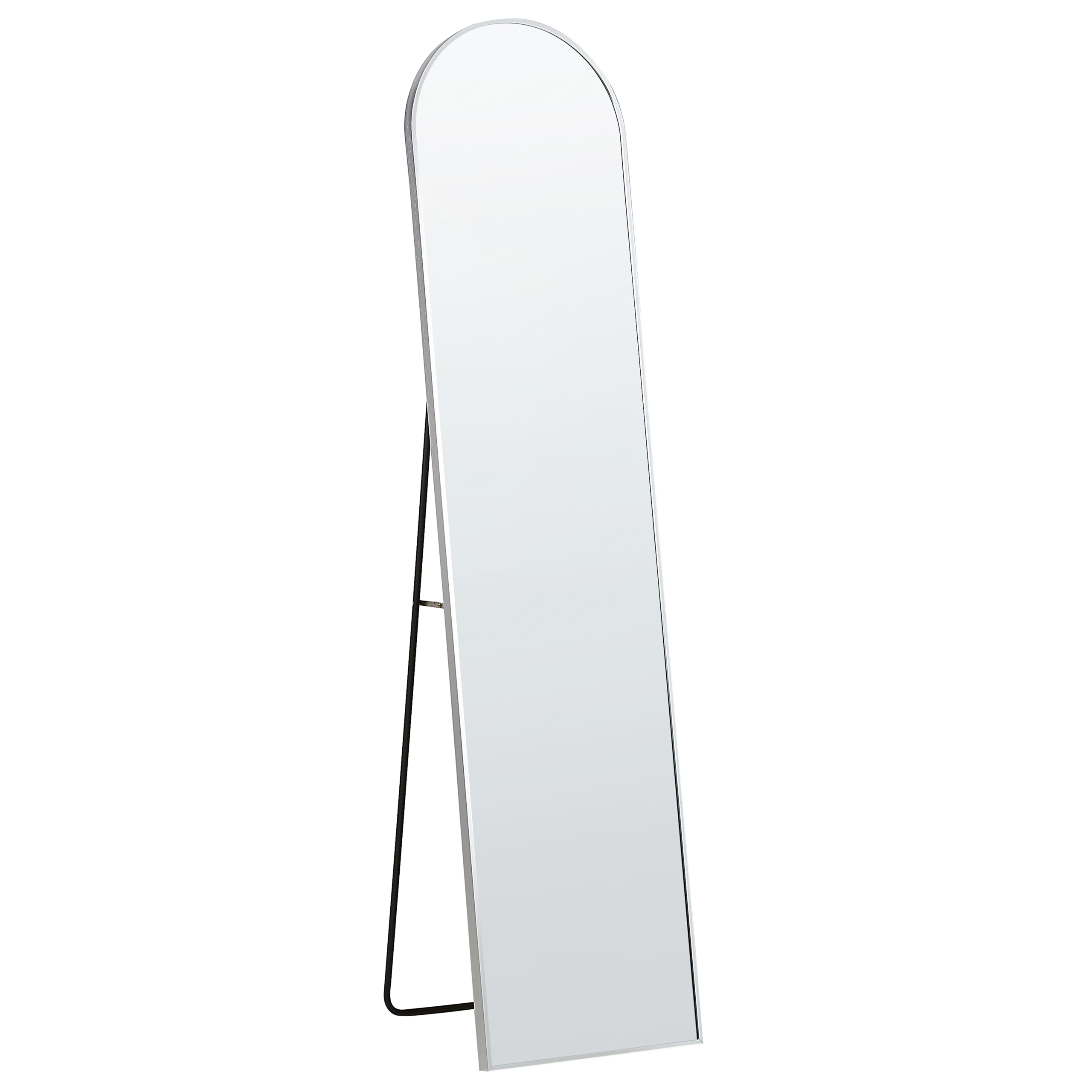 Staande spiegel zilver 36 x 150 cm BAGNOLET
