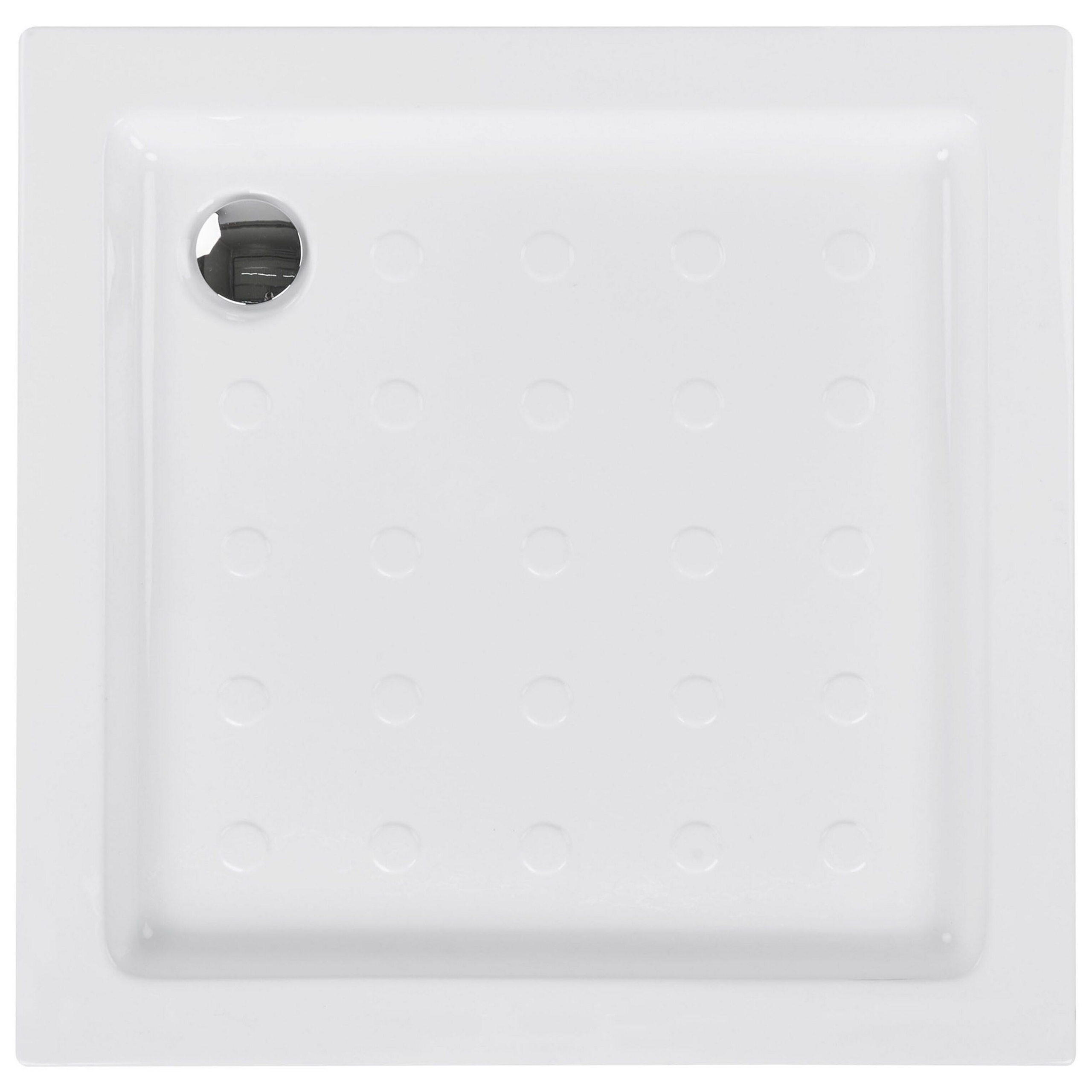Douchebak 90 x 90 x 7 cm Wit ESTELI