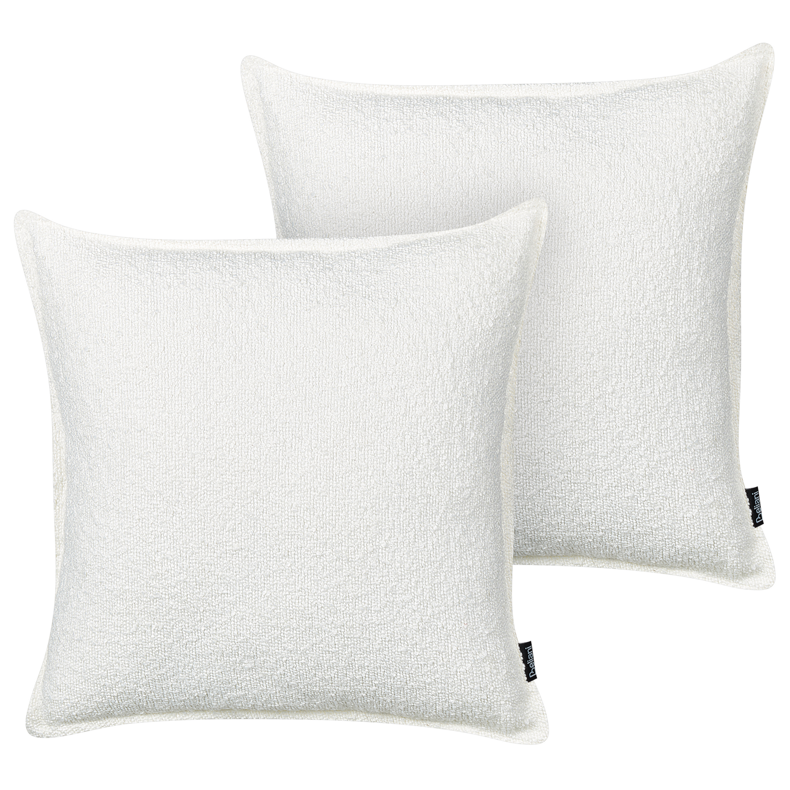 Set van 2 kussens Gebroken wit SENECIA 45 x 45 cm