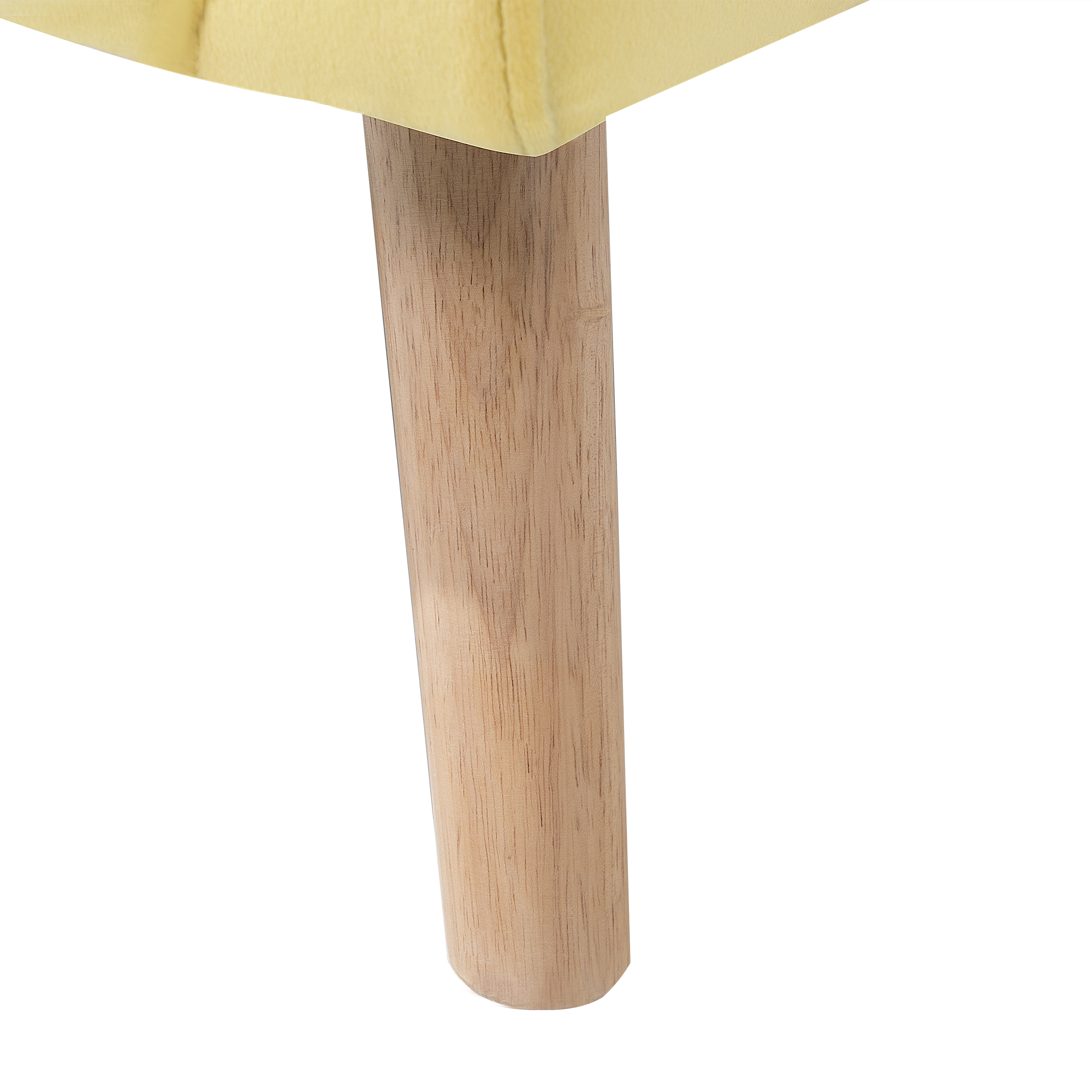 ONEIDA high-backed armchair Velvet Yellow [11]