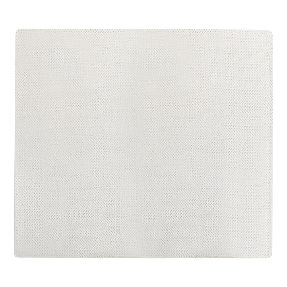 Image of Copriletto Bianco 200 x 220 cm Poliestere Pelliccia in rilievo Motivo decorativo Copriletto Design Classico Camera da Letto