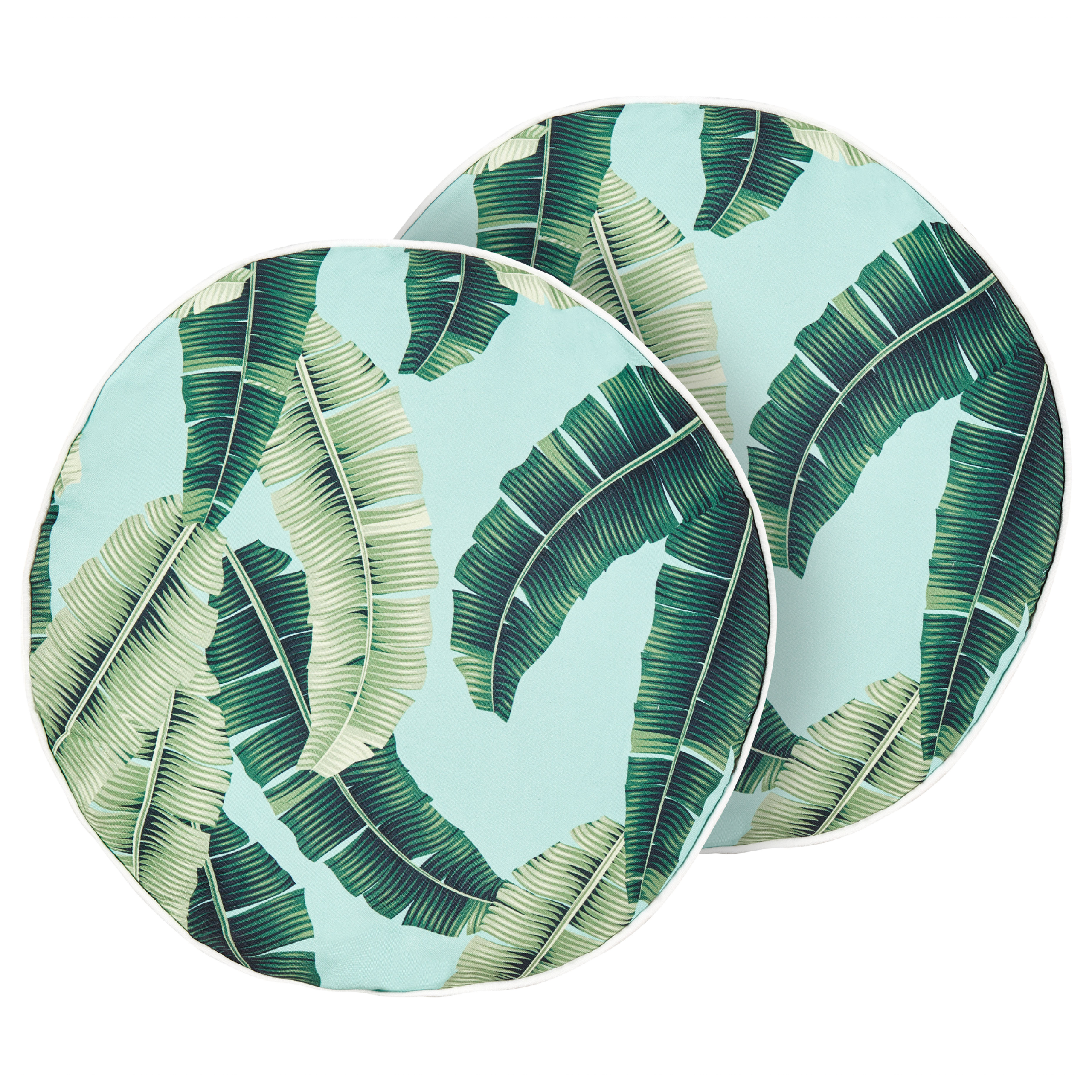 Set van 2 kussens Groen BOISSANO 40 x 40 cm