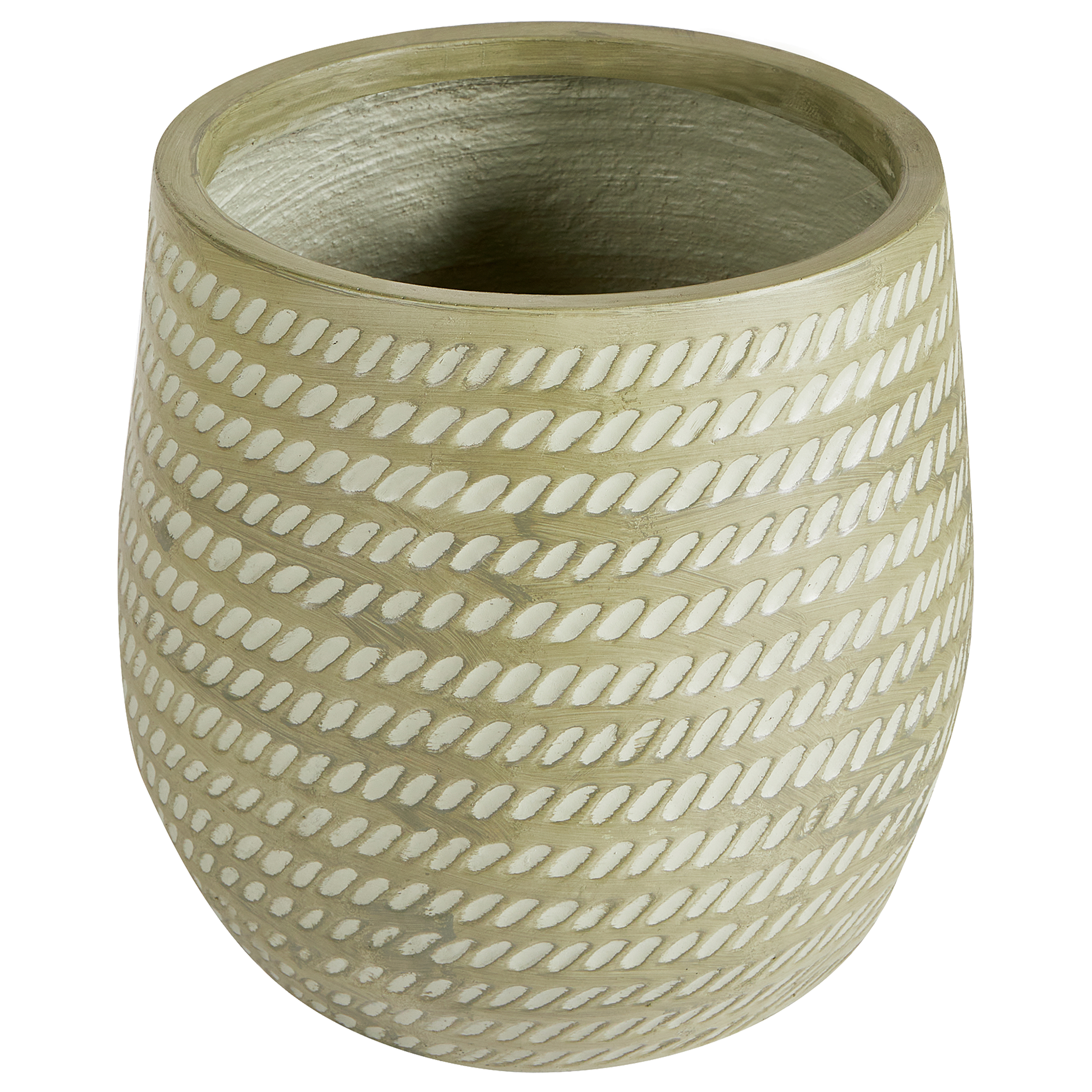 Bloempot groen ⌀ 27 cm LIVADIA