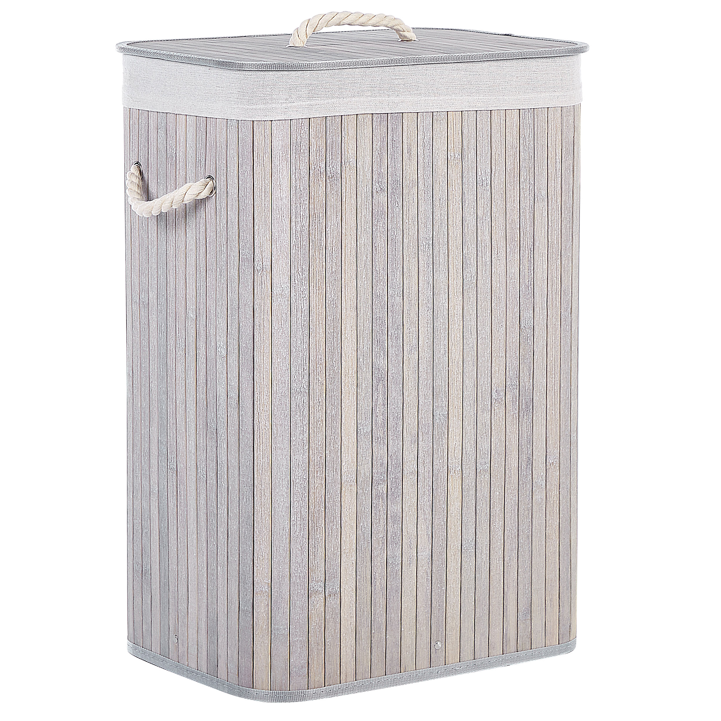 Wasmand bamboe grijs 60 cm KOMARI