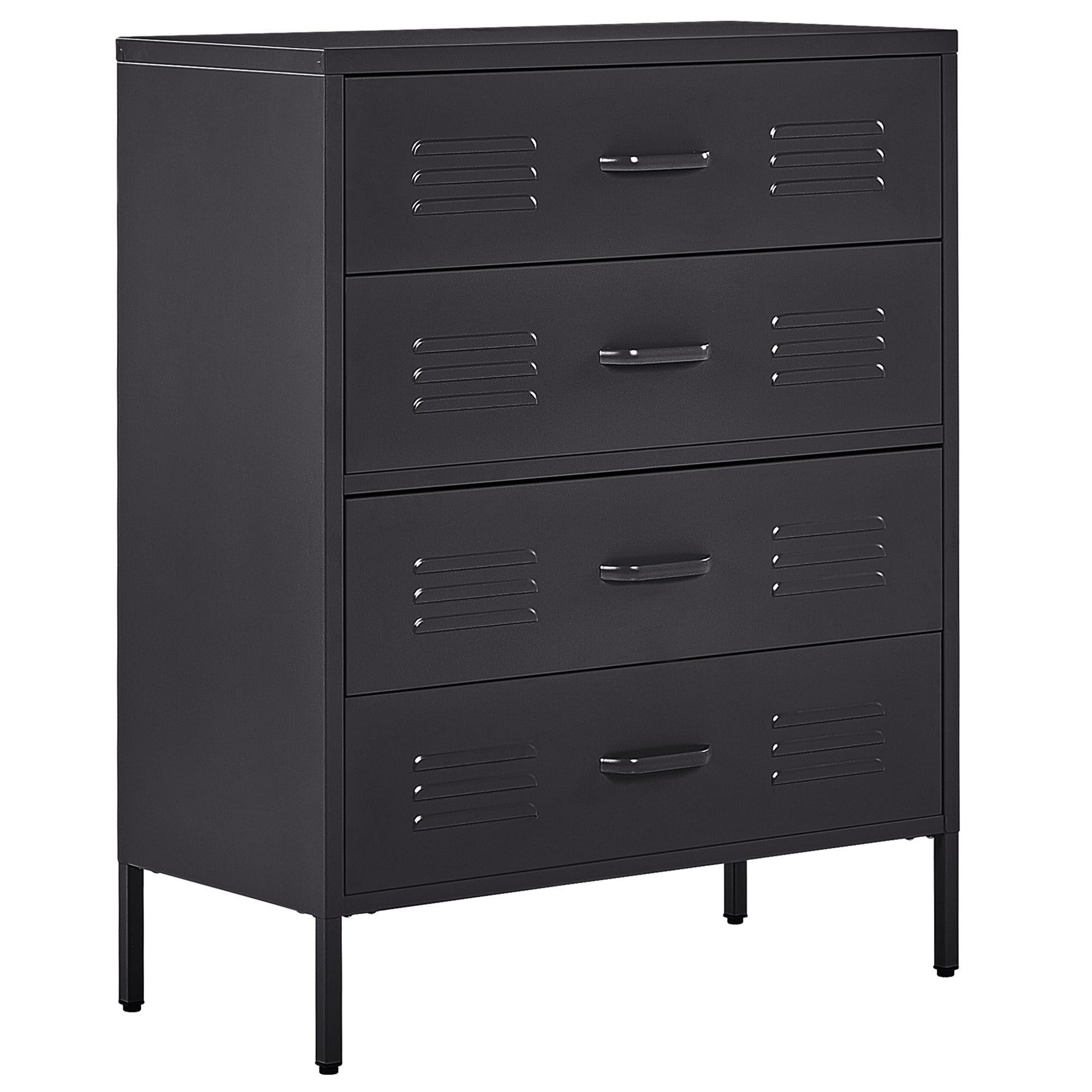 Commode grafietzwart ENAGO