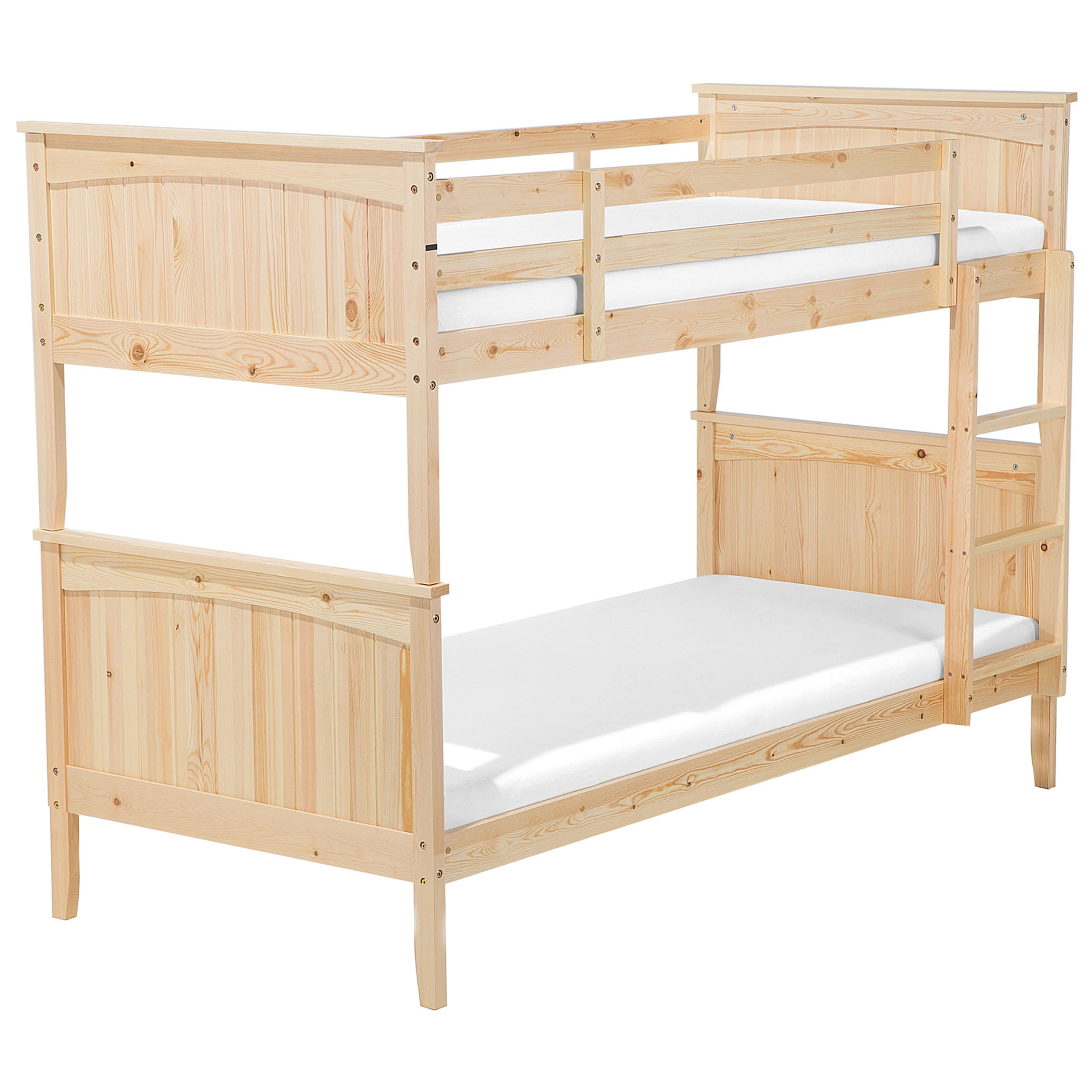Stapelbed lichtbruin 90 x 200 cm ALBON