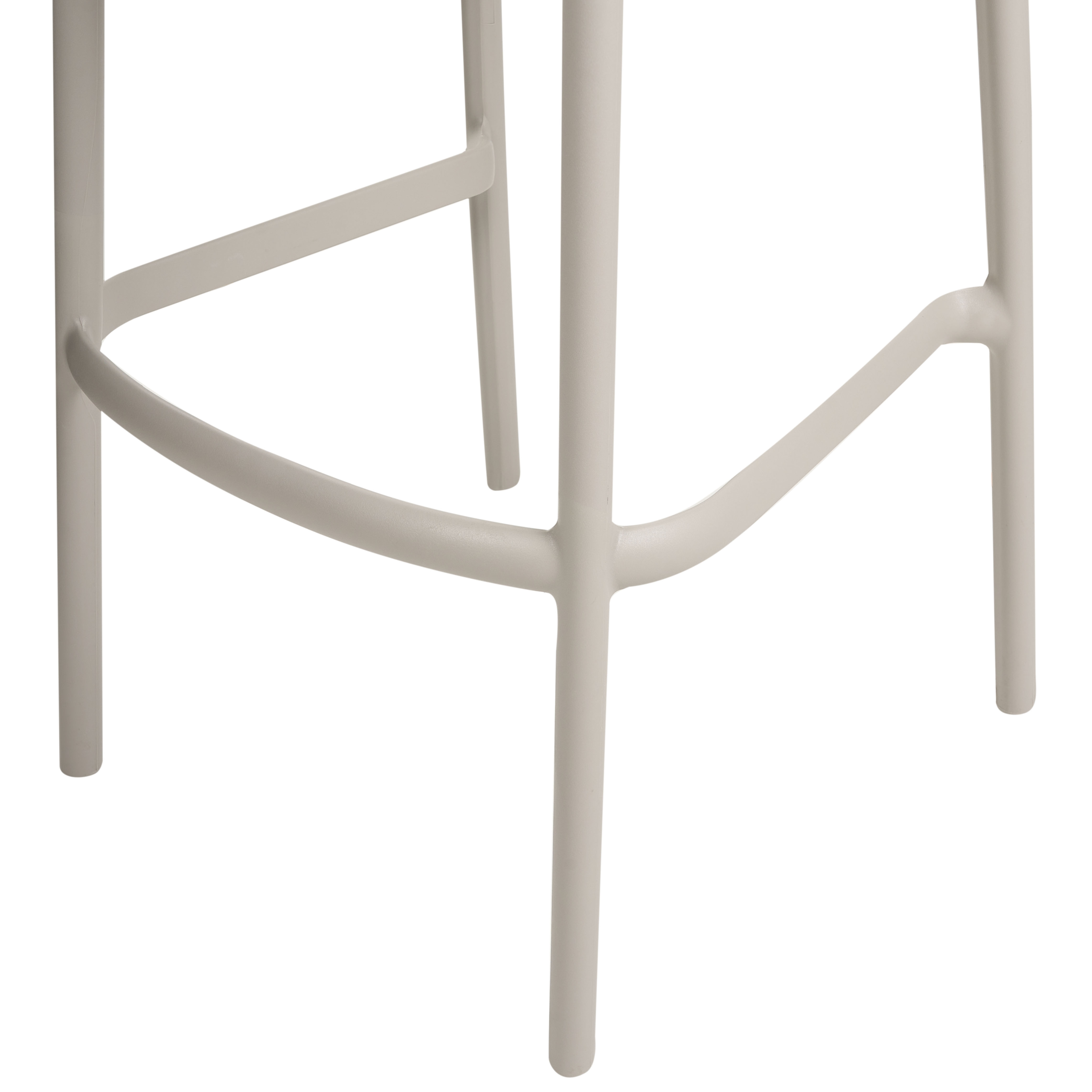 Set of 2 outdoor bar chairs PORANO Beige [9]