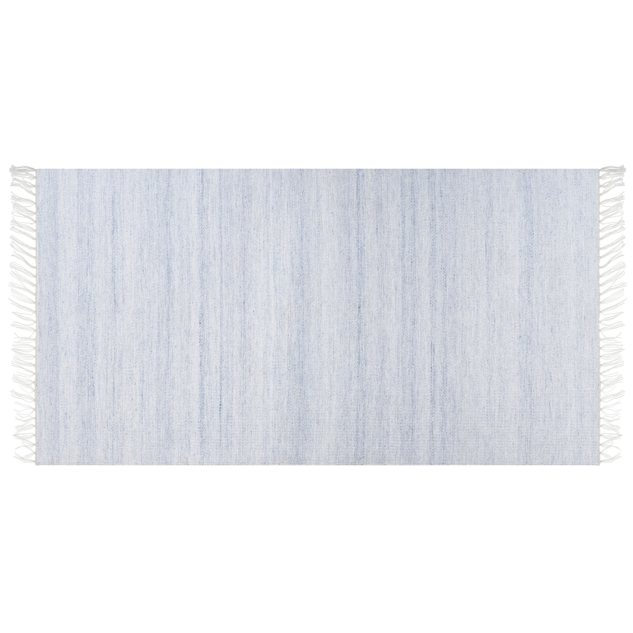 Vloerkleed synthetisch lichtblauw 80 x 150 cm MALHIA